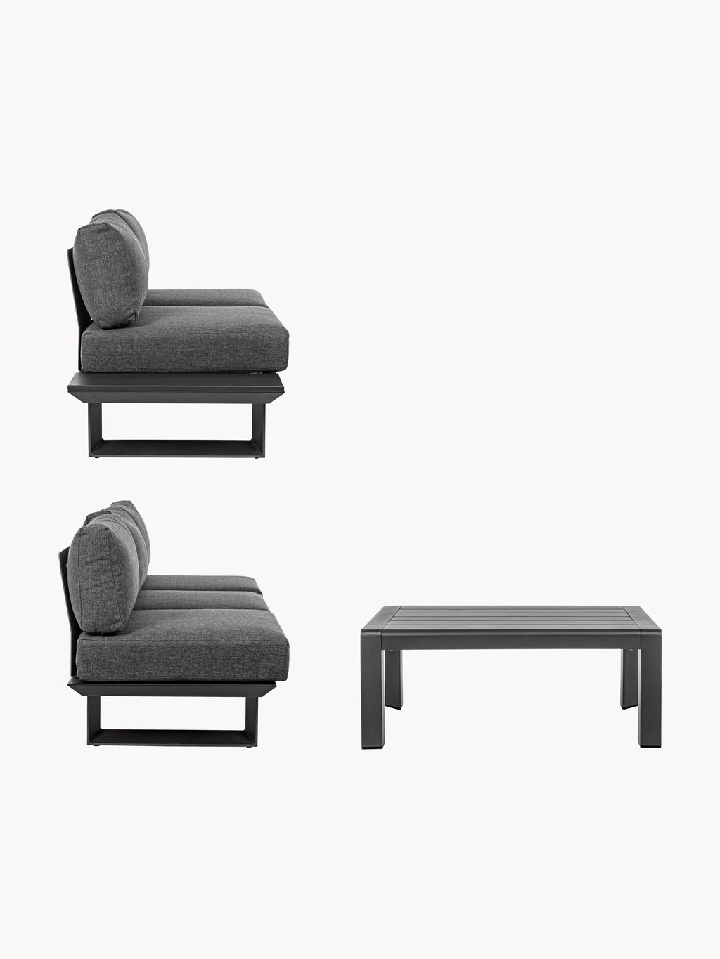 Konnor Garden Lounge Set, Set of 3