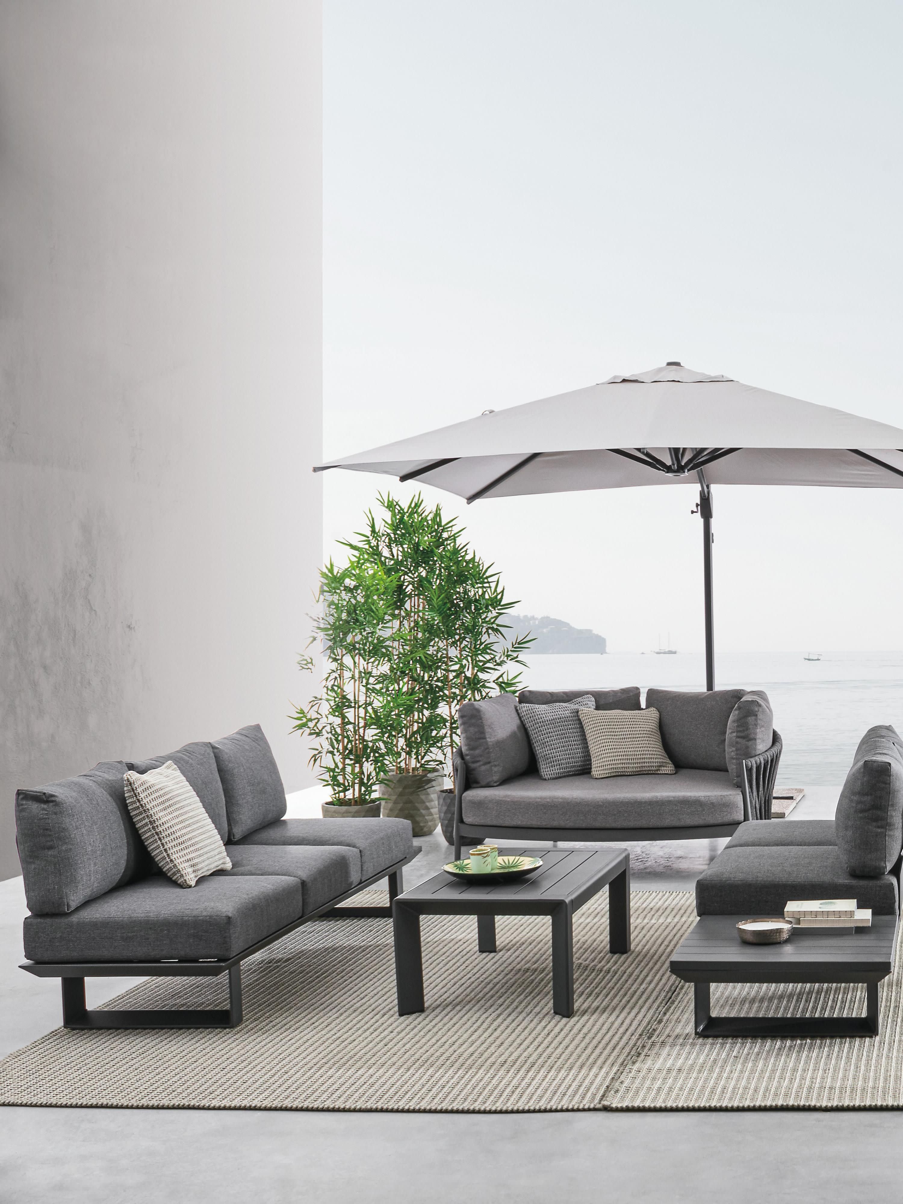 Konnor Garden Lounge Set, Set of 3