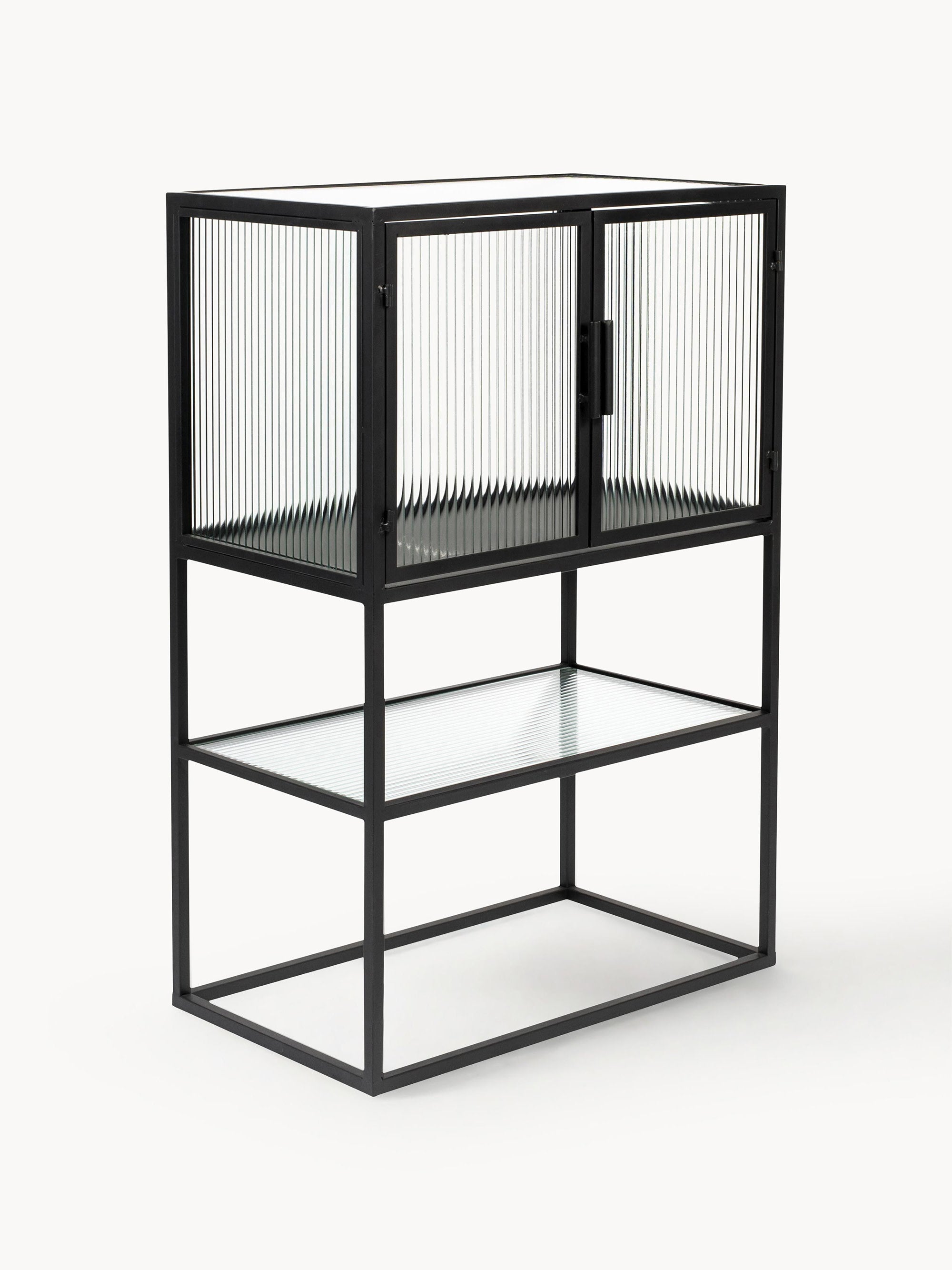 Gallery image 1 - Highboard Boli with Grooved Glass