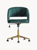 Gallery image 1 - Velvet Desk Chair Murray, Height-adjustable