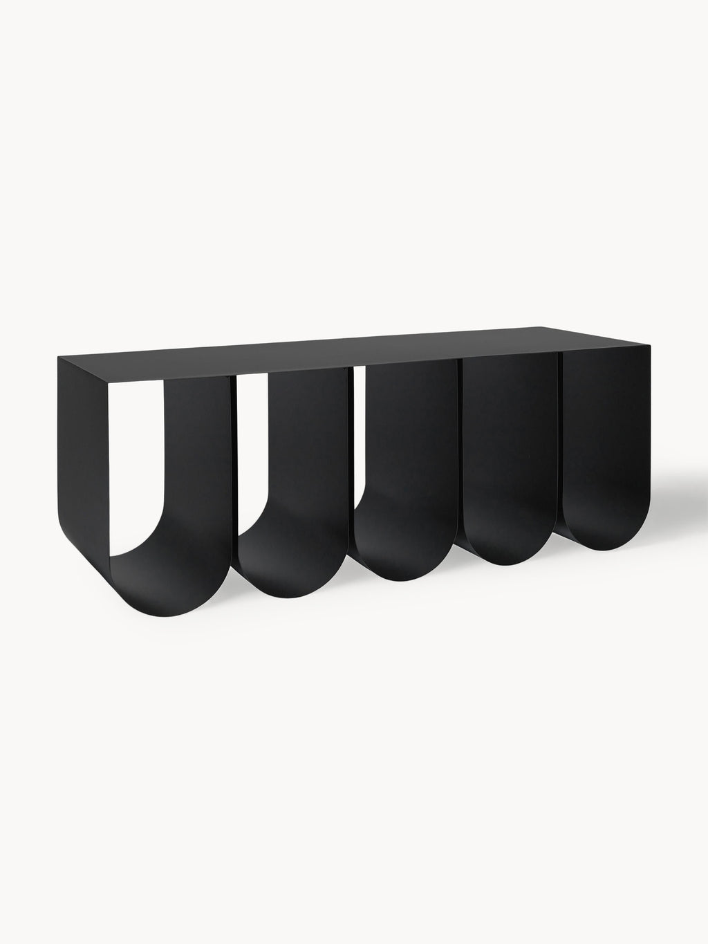 Gallery image 1 - Metal Bench Curved