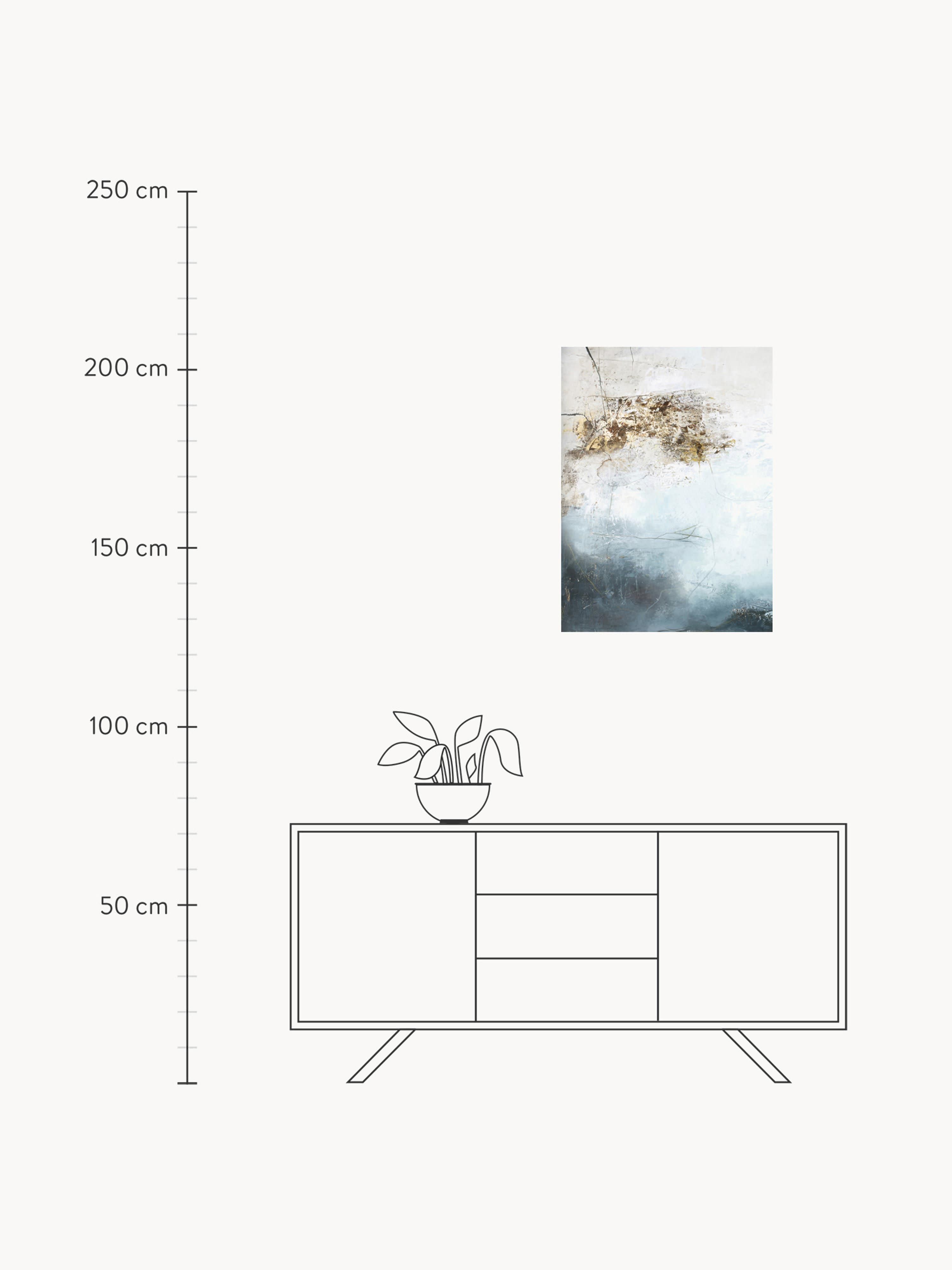 Freja Hand-Painted Canvas Art