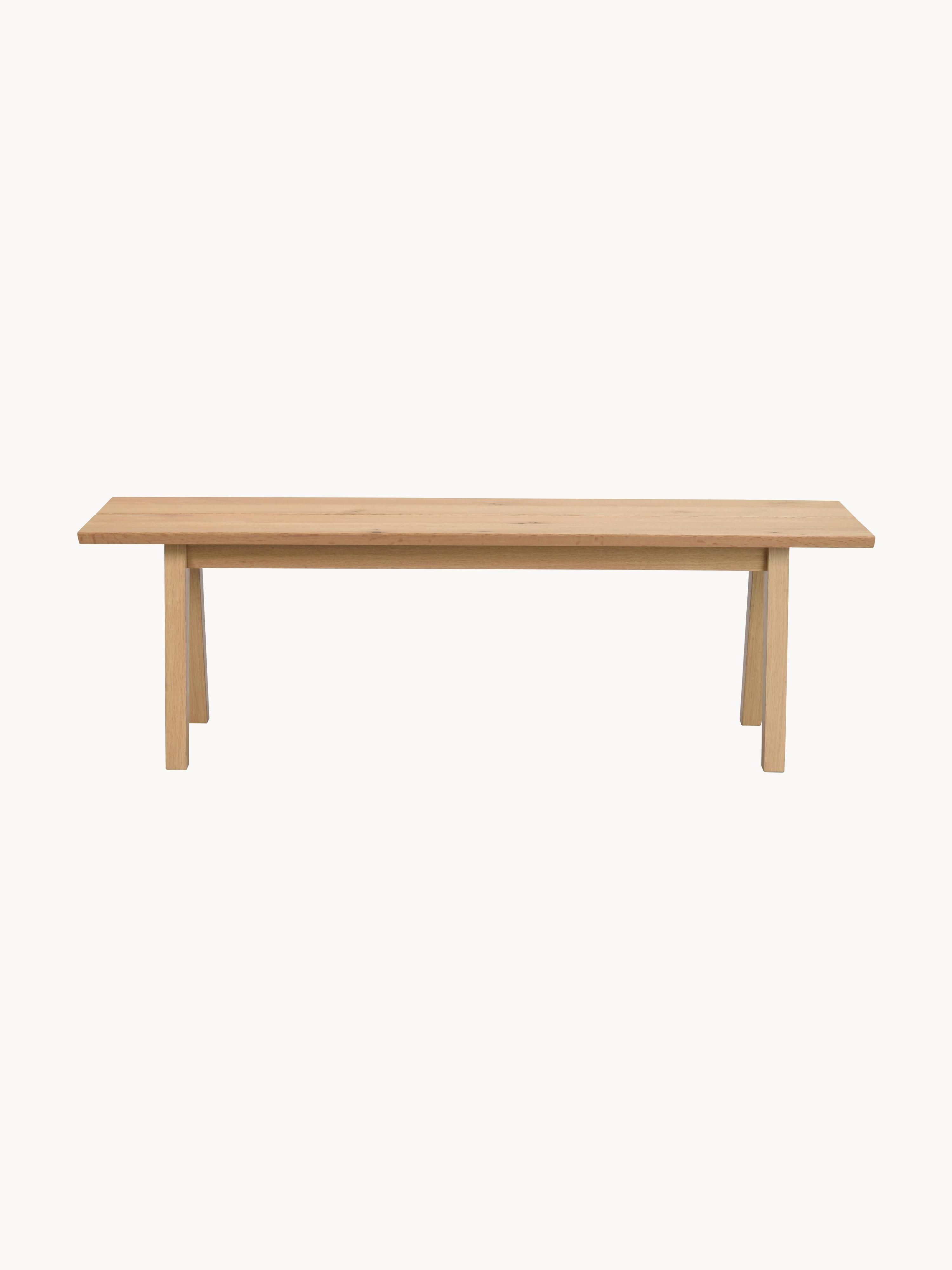 Melfort Oak Wood Bench