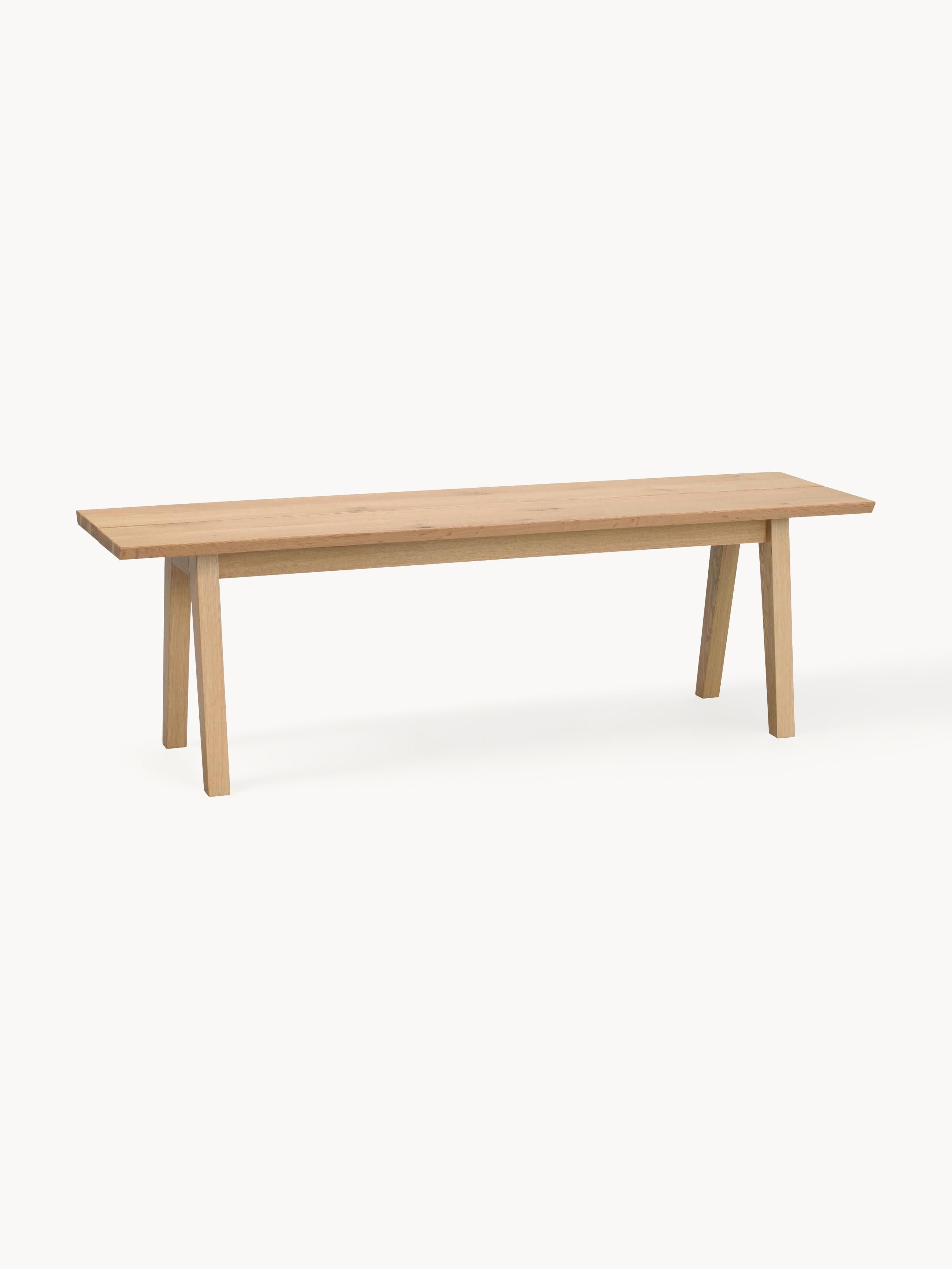 Gallery image 1 - Oak Wood Bench Melfort