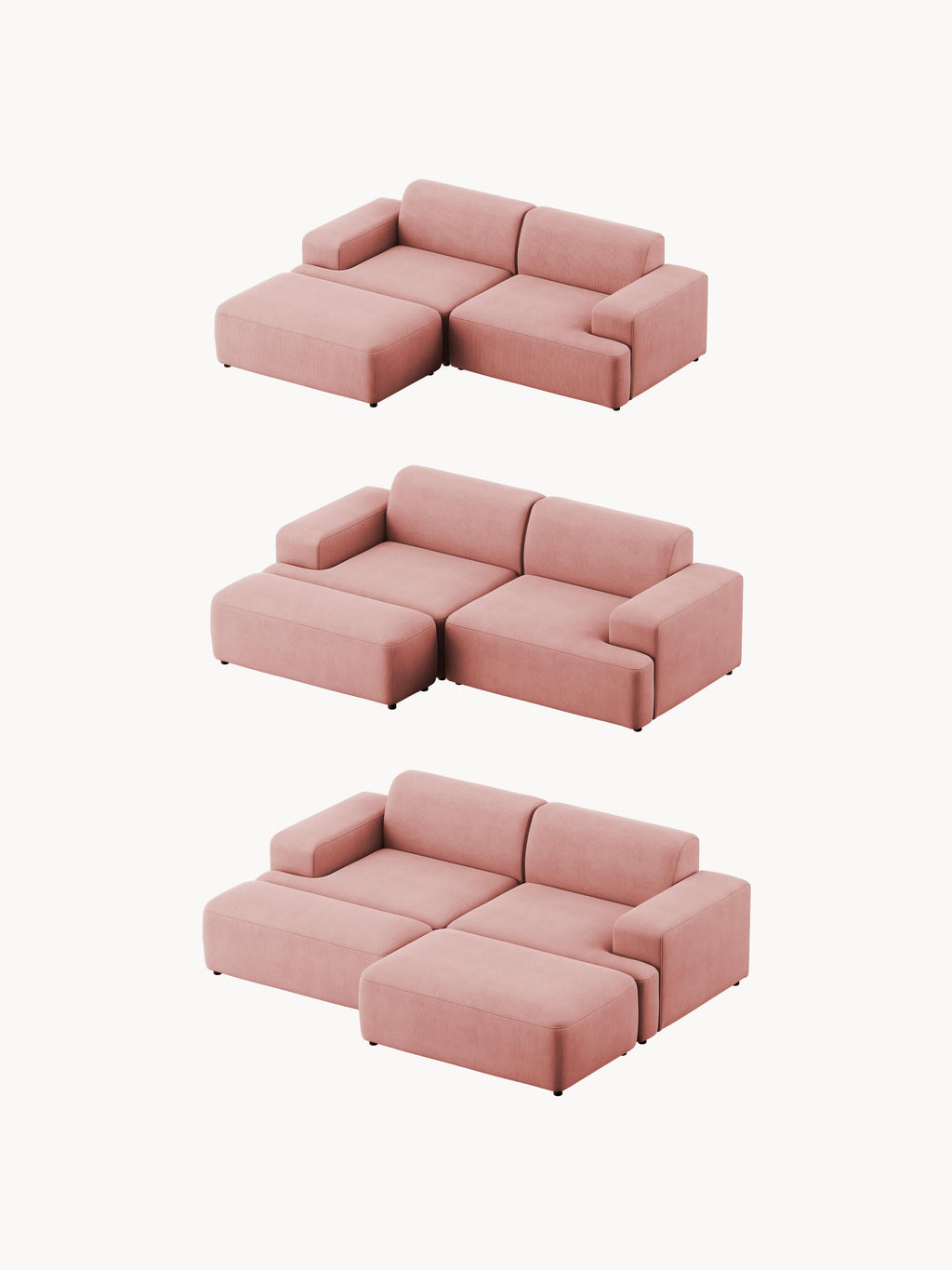Melva Corduroy Sofa (3-seater)
