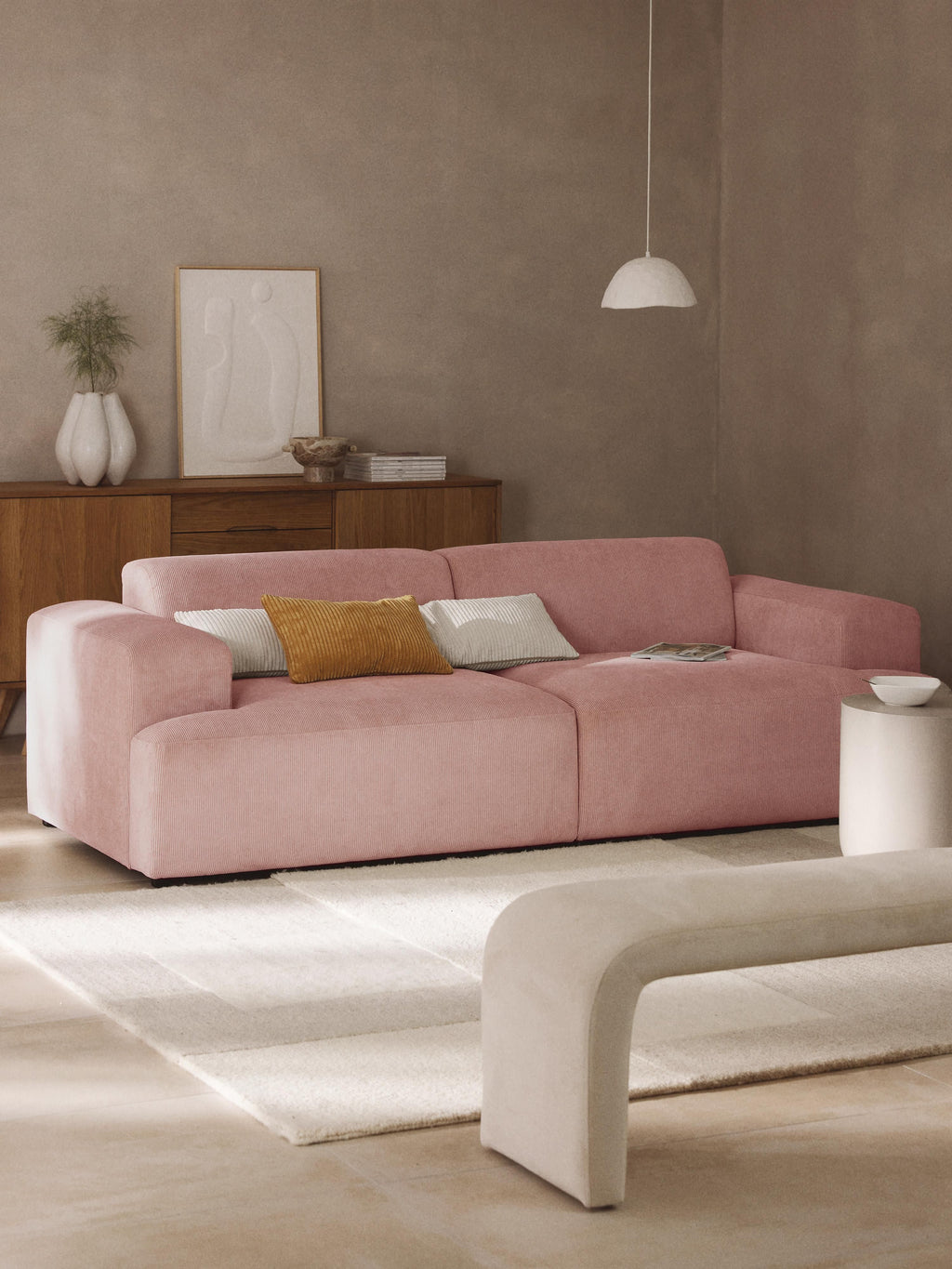 Melva Corduroy Sofa (3-seater)