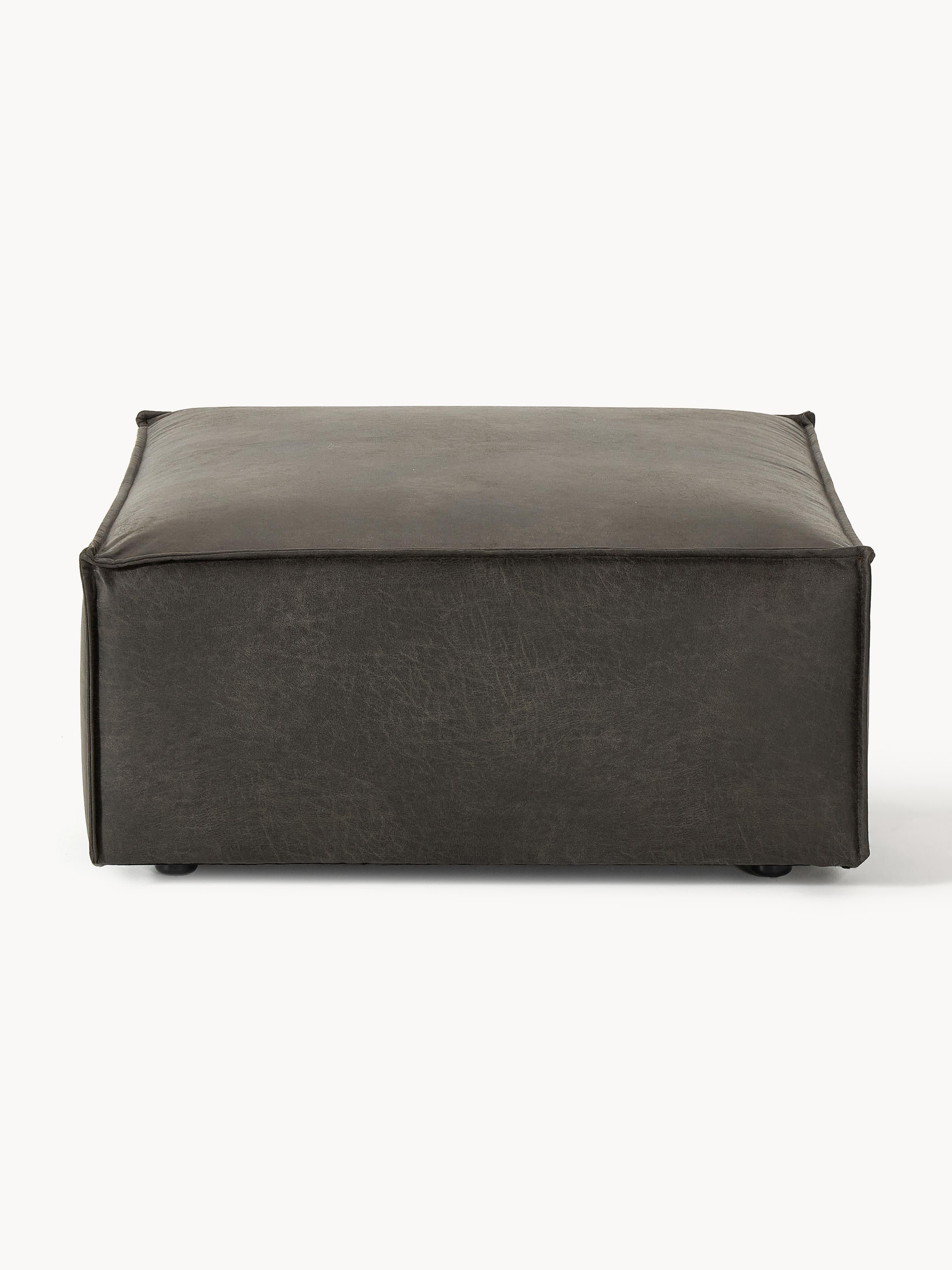 Lennon Leather Ottoman