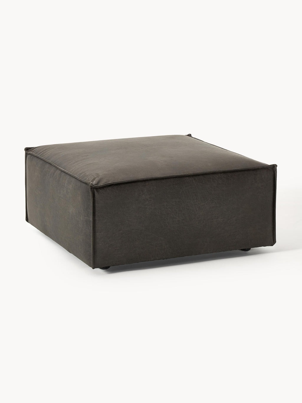 Lennon Leather Ottoman