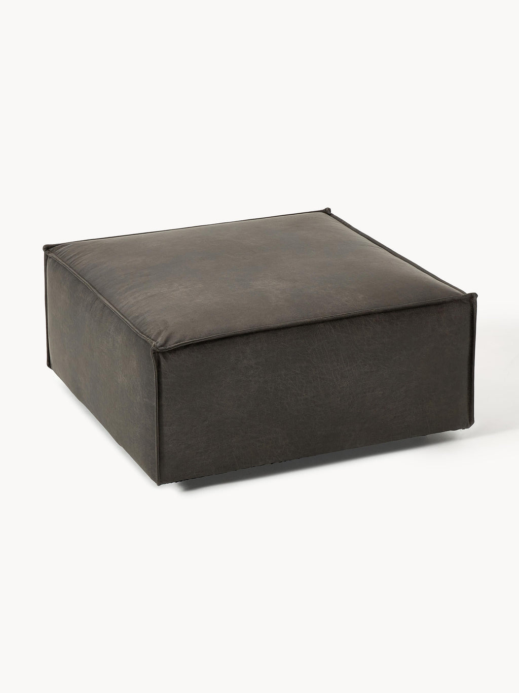 Lennon Leather Ottoman