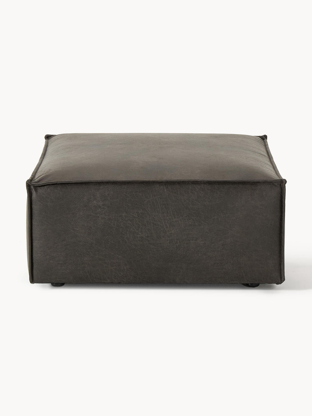 Lennon Leather Ottoman