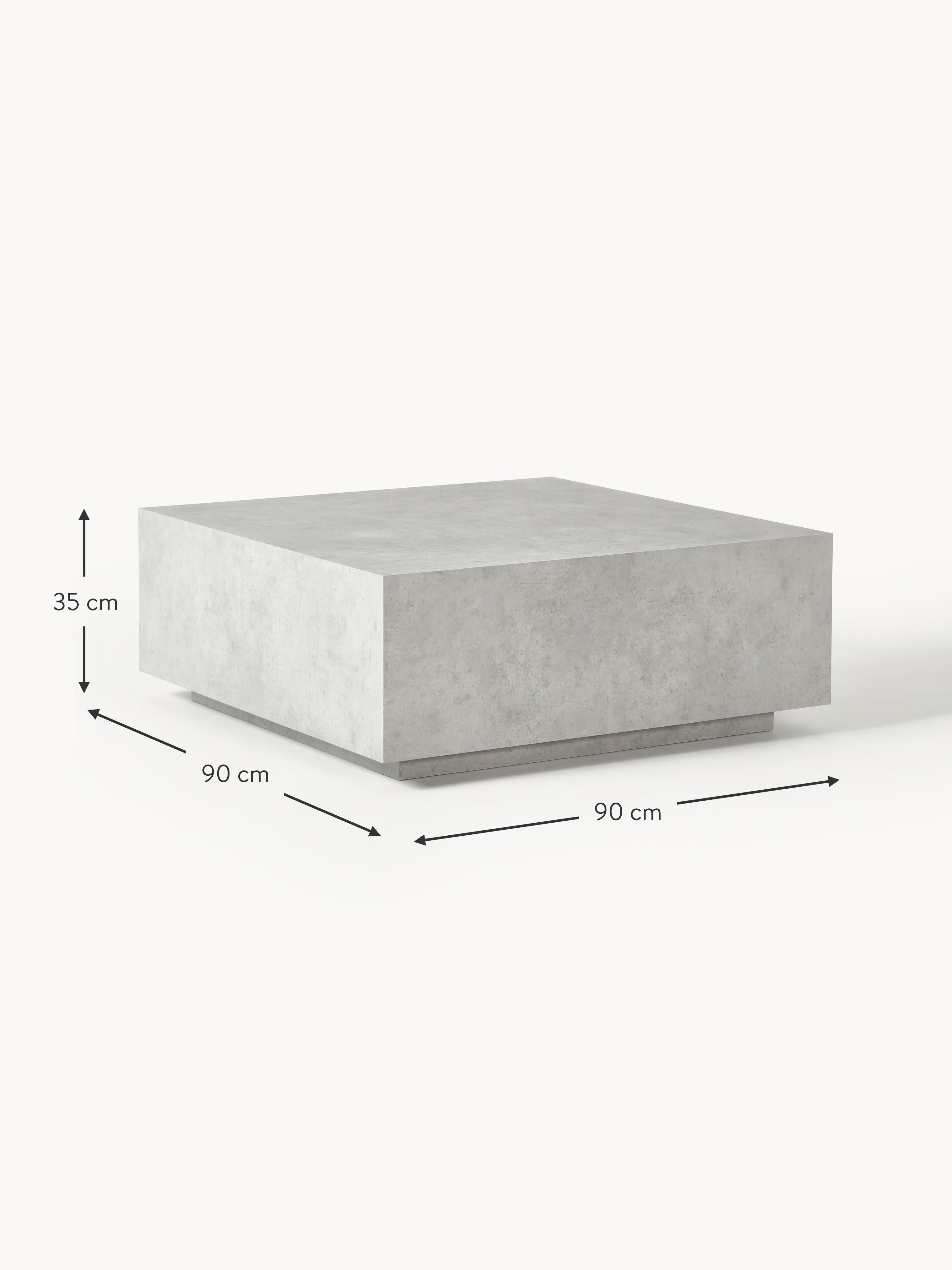 Lesley Concrete Effect Coffee Table