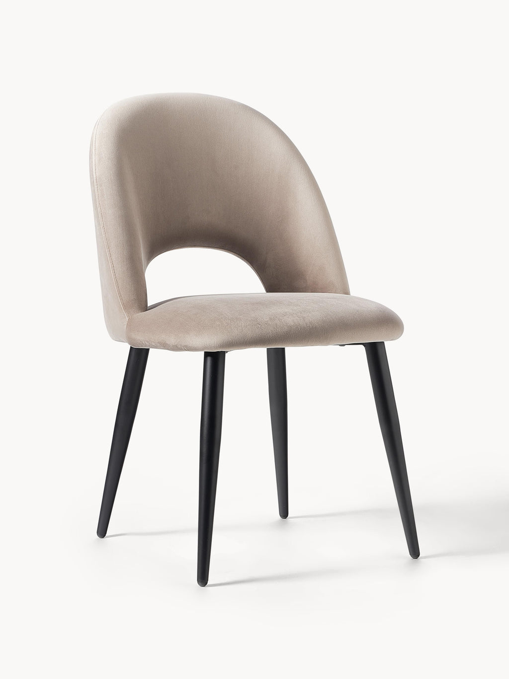 Gallery image 1 - Velvet Upholstered Chair Rachel