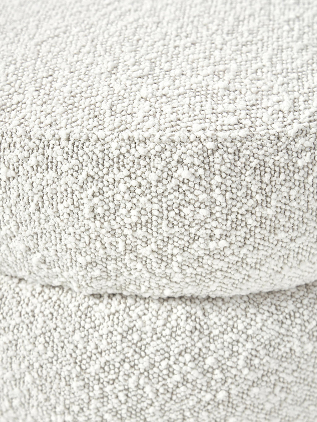 Alto Bouclé Upholstered Stool