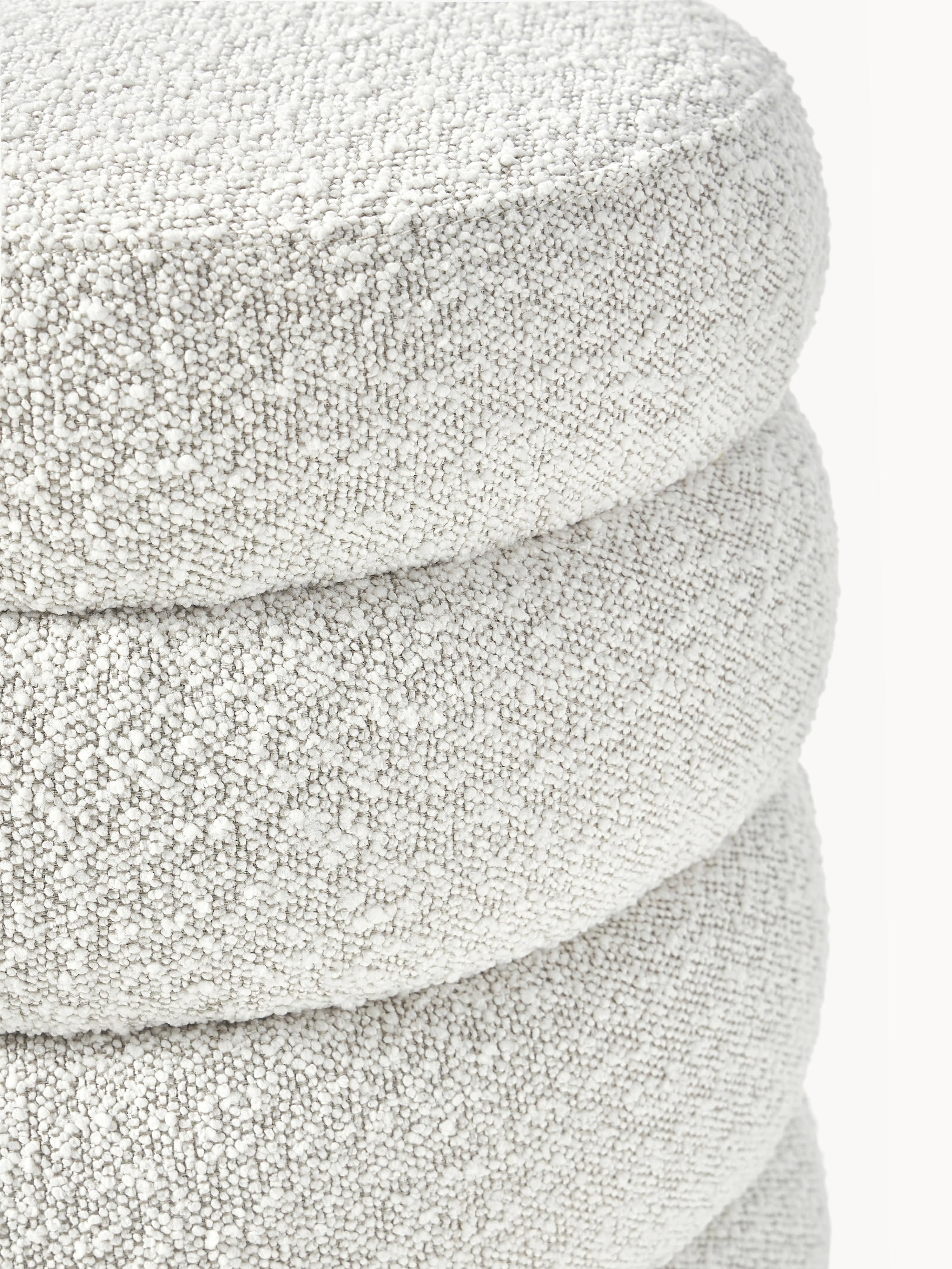 Alto Bouclé Upholstered Stool