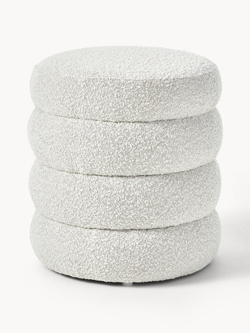 Gallery image 1 - Bouclé Upholstered Stool Alto