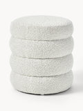 Gallery image 1 - Bouclé Upholstered Stool Alto