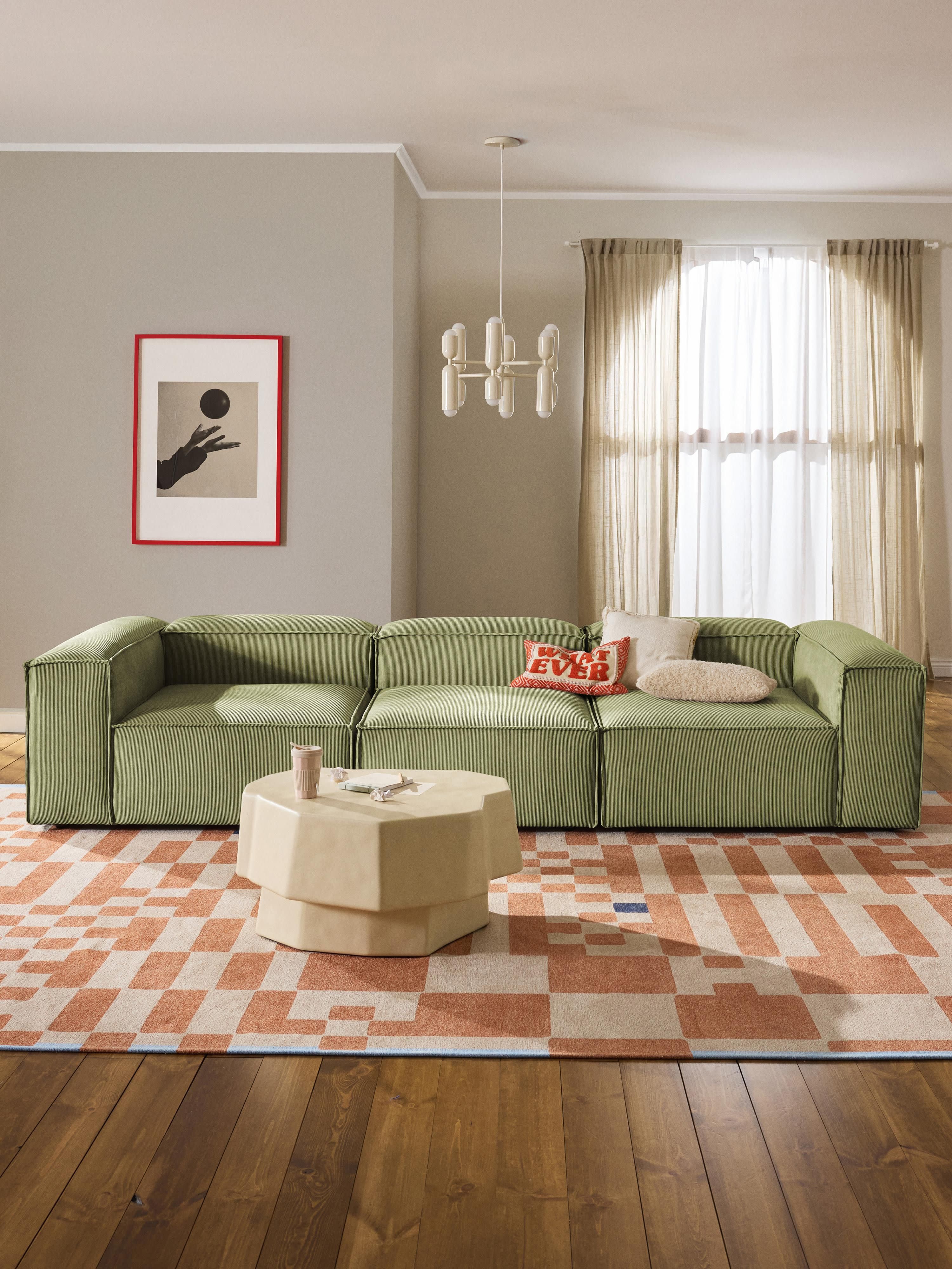 Lennon Corduroy Modular Sofa (4-seater)
