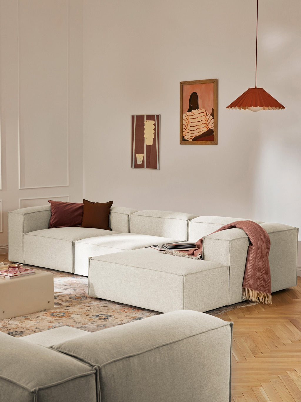 Lennon Modular Corner Sofa (4-seater)