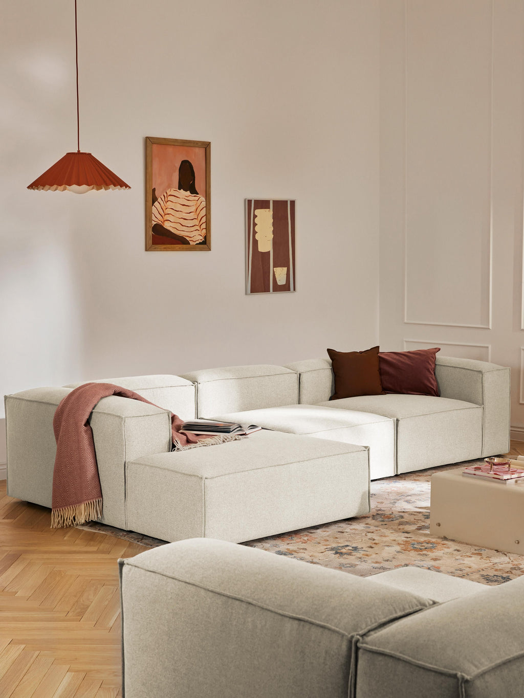 Lennon Modular Corner Sofa (4-seater)