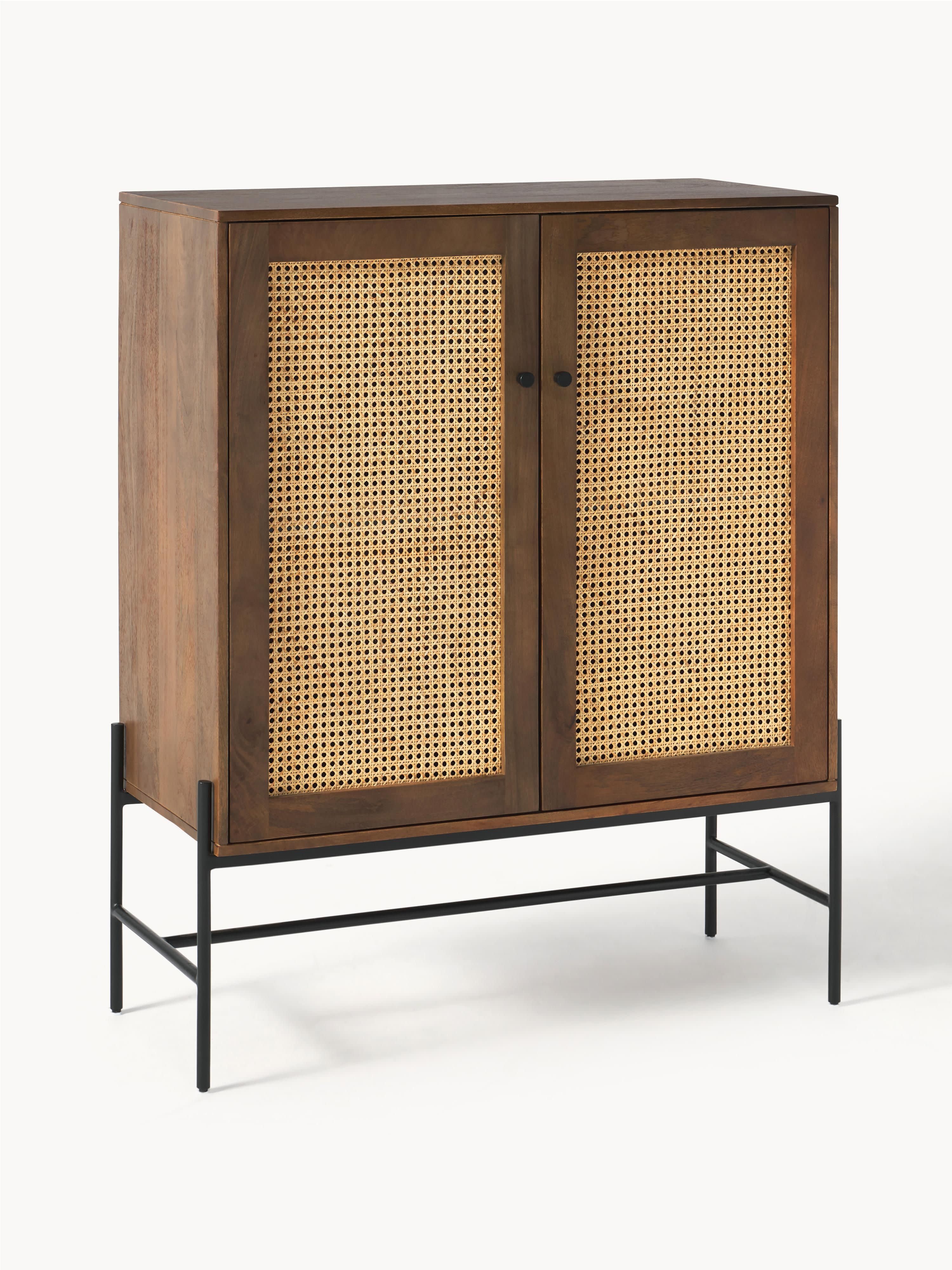 Gallery image 1 - Highboard Vienna with Viennese Wickerwork