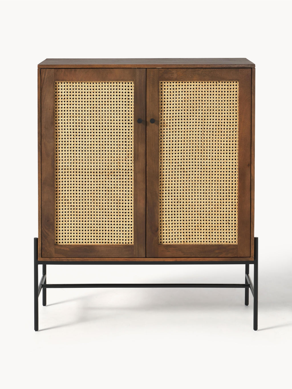 Vienna Highboard with Viennese Wickerwork