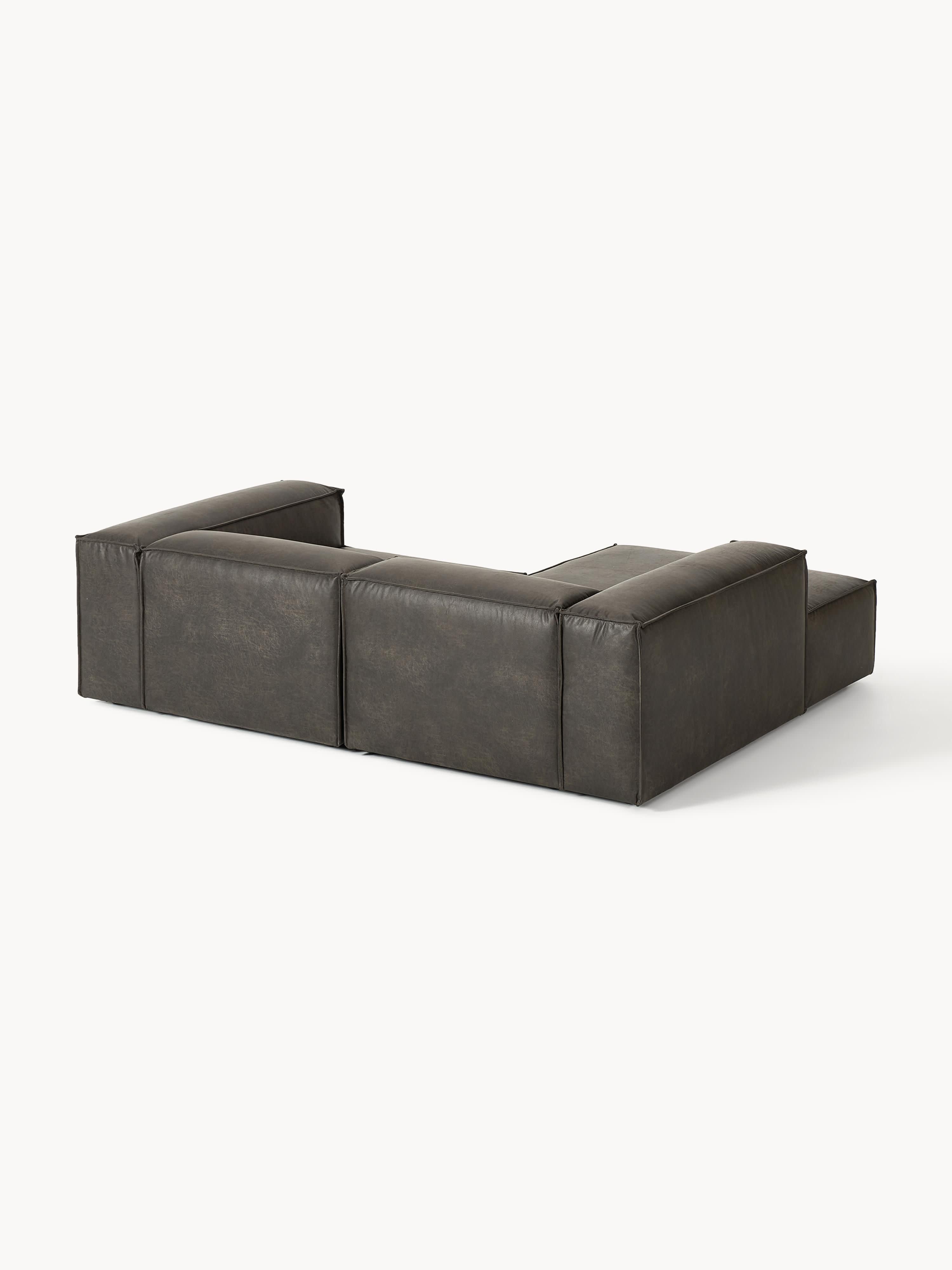 Lennon Modular Leather Corner Sofa (2-seater)