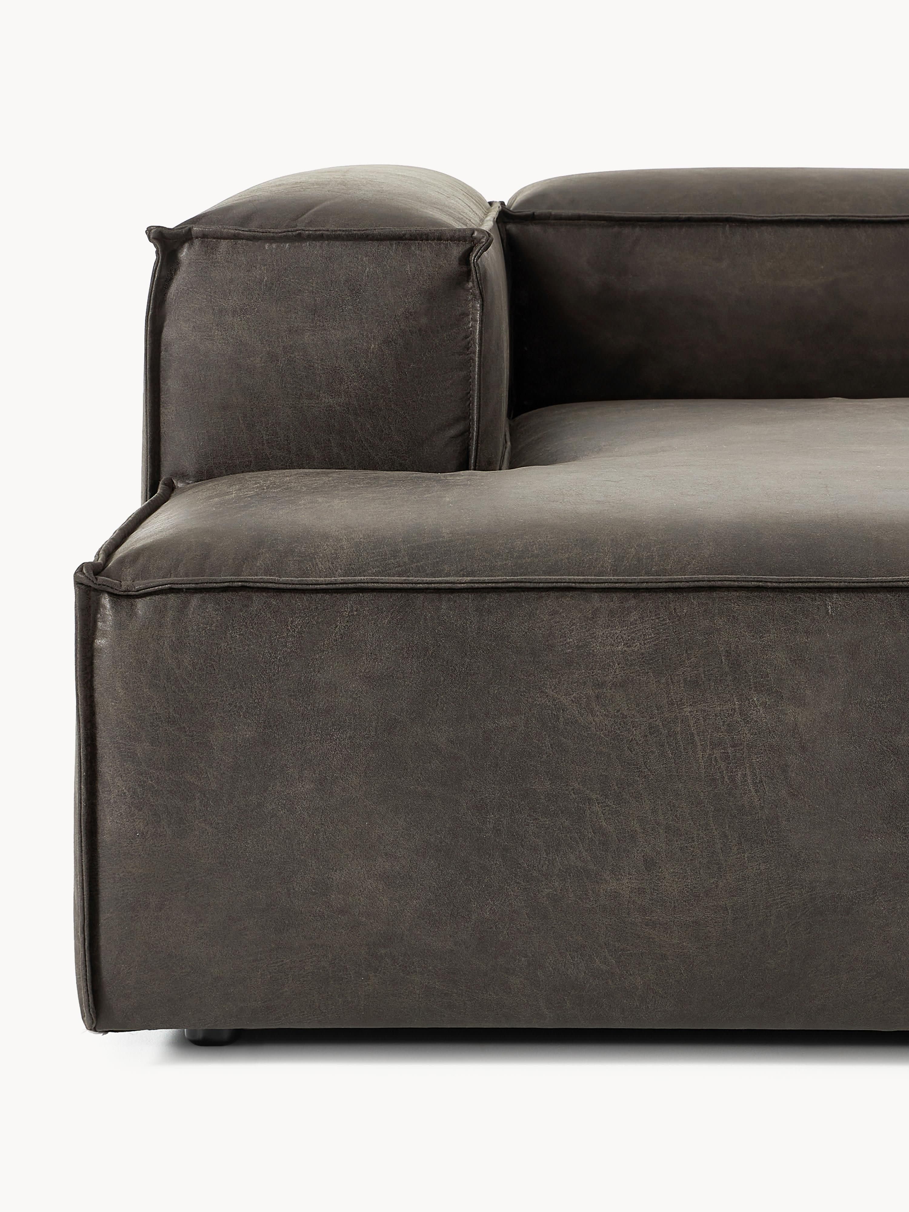 Lennon Modular Leather Corner Sofa (2-seater)