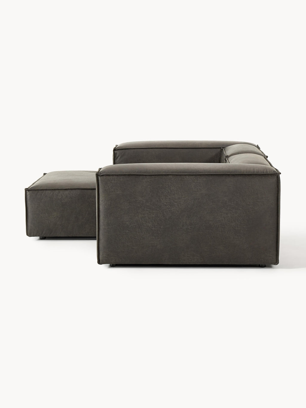Lennon Modular Leather Corner Sofa (2-seater)