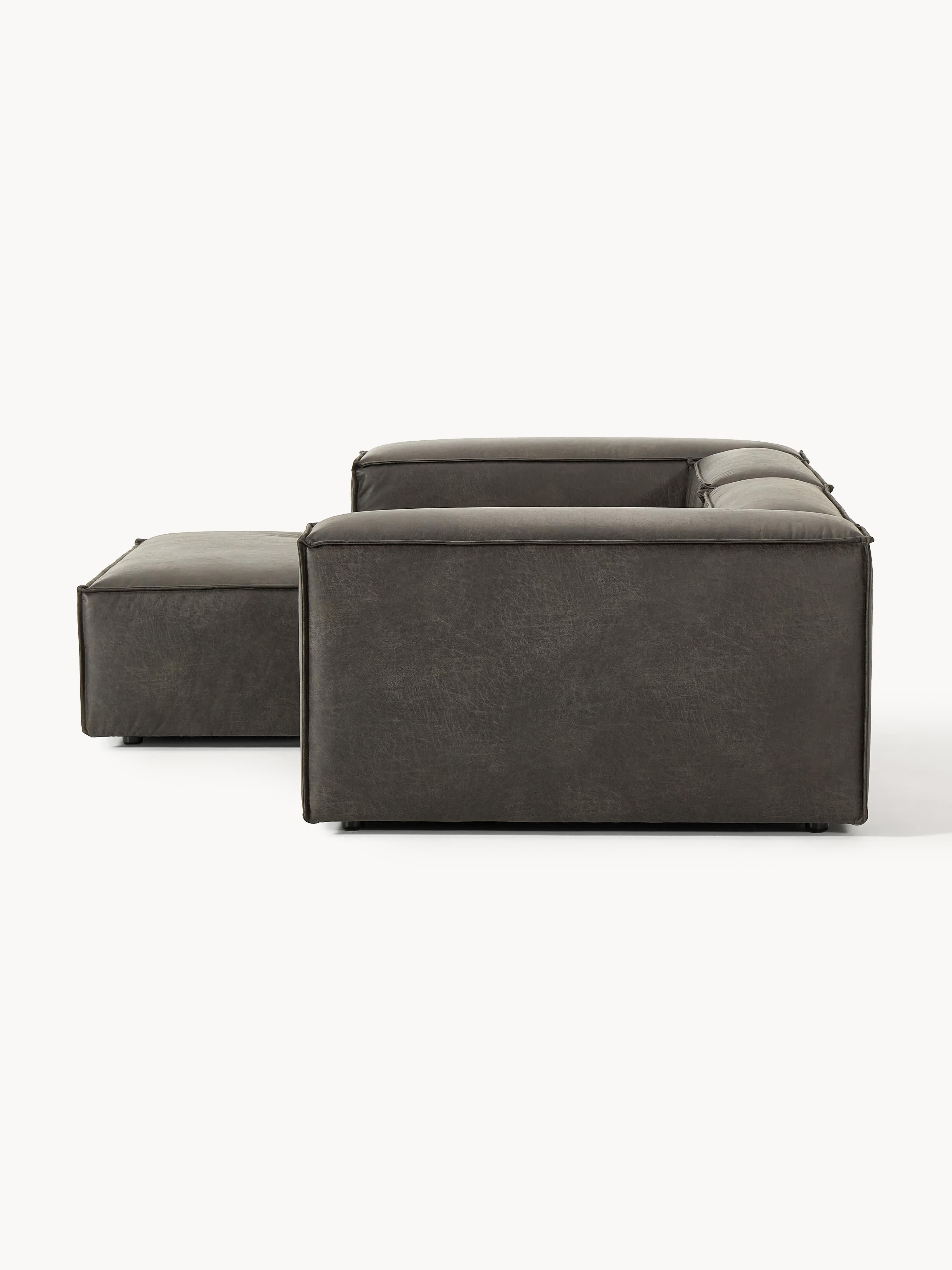 Lennon Modular Leather Corner Sofa (2-seater)