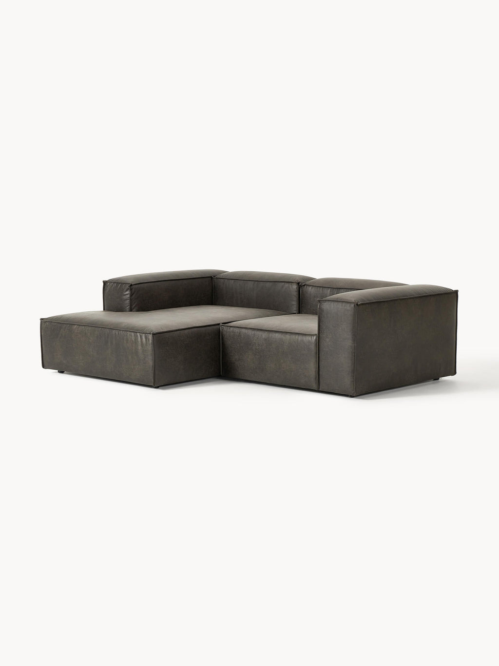 Lennon Modular Leather Corner Sofa (2-seater)
