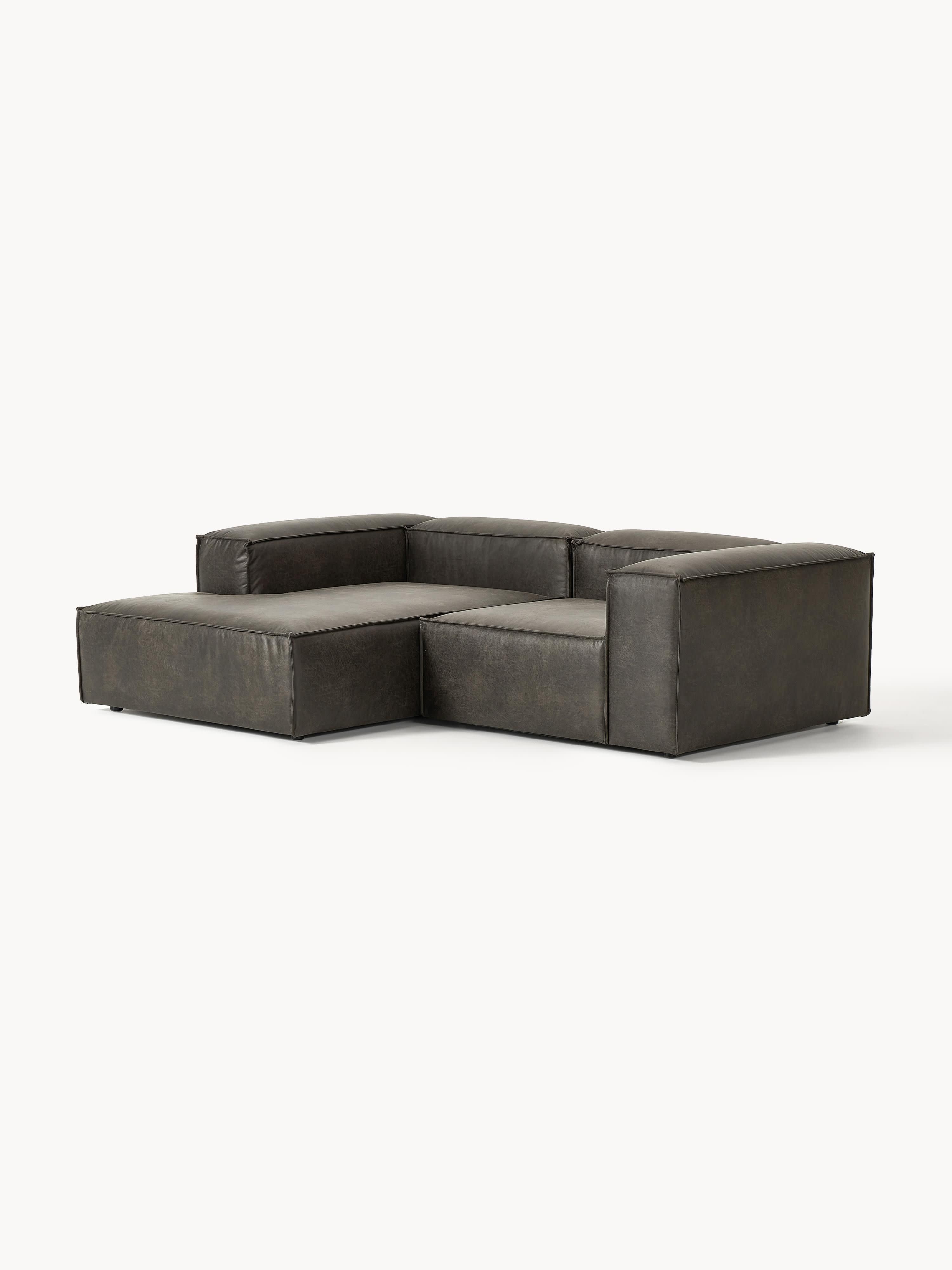Lennon Modular Leather Corner Sofa (2-seater)