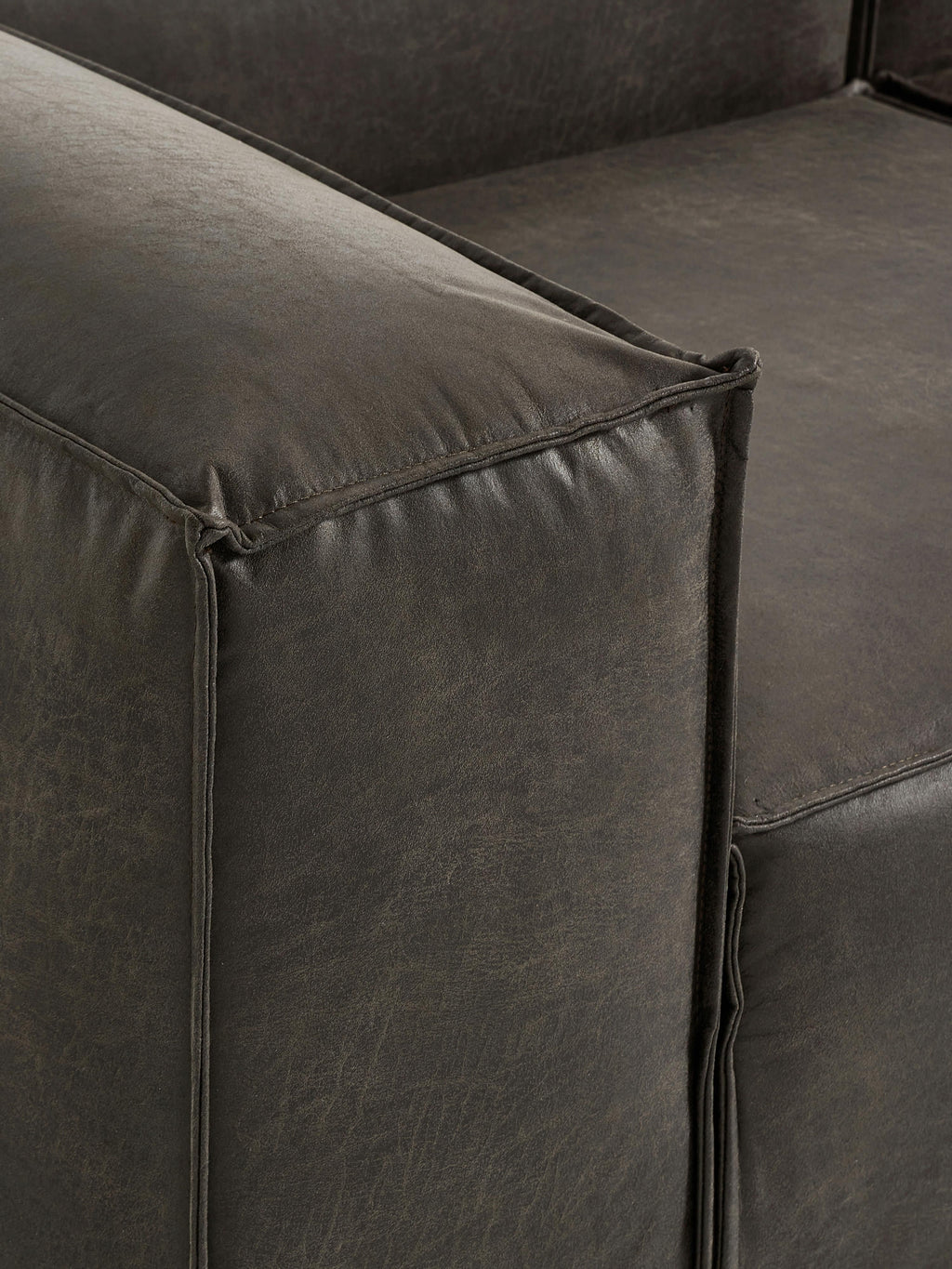 Lennon Modular Leather Corner Sofa (2-seater)