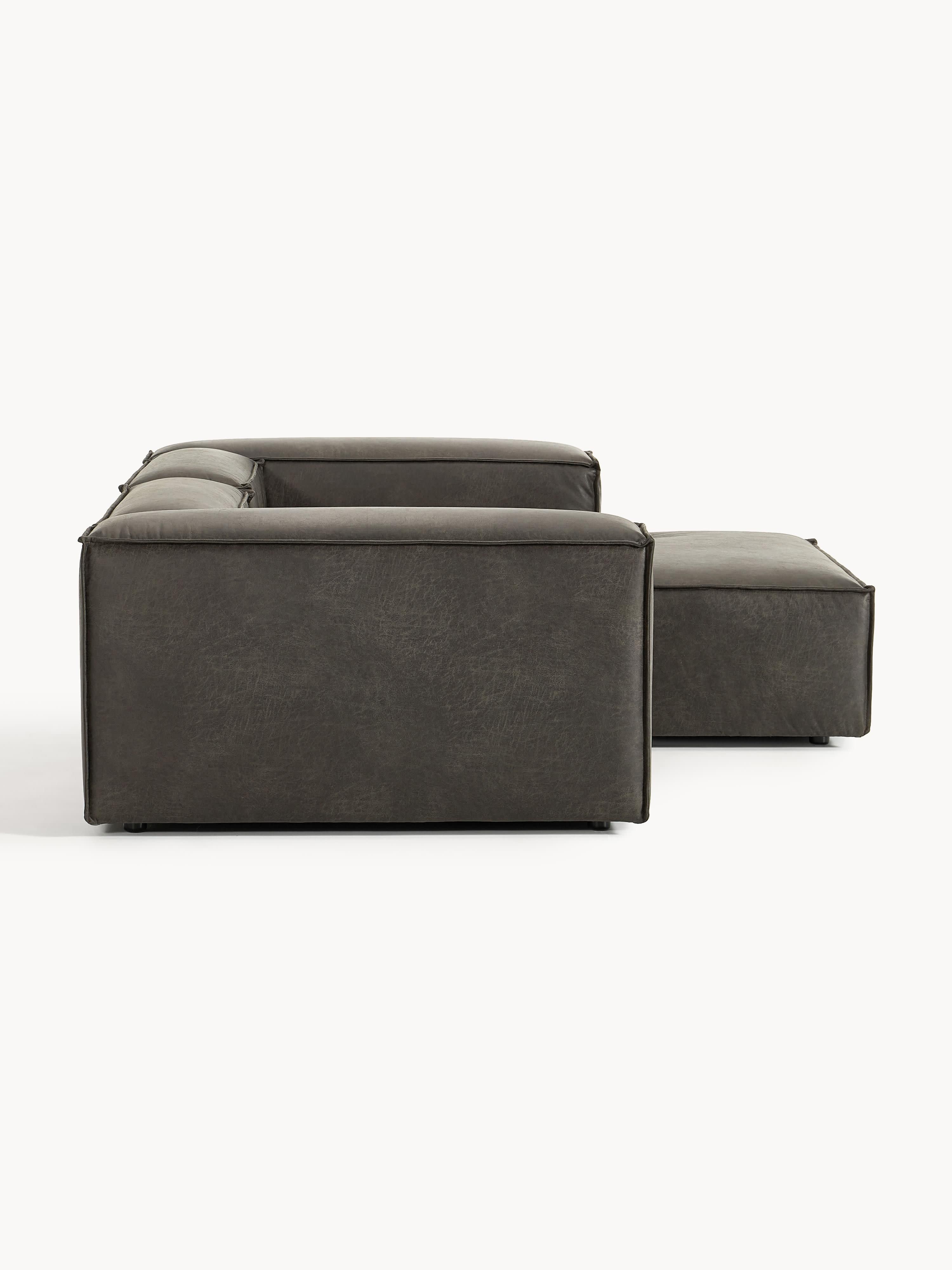 Lennon Modular Leather Corner Sofa (2-seater)