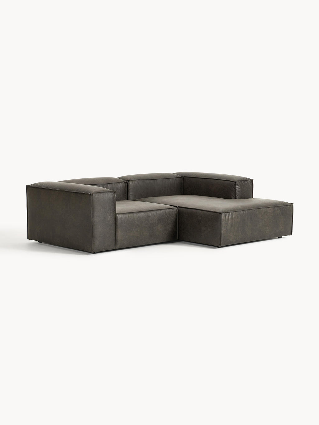 Lennon Modular Leather Corner Sofa (2-seater)