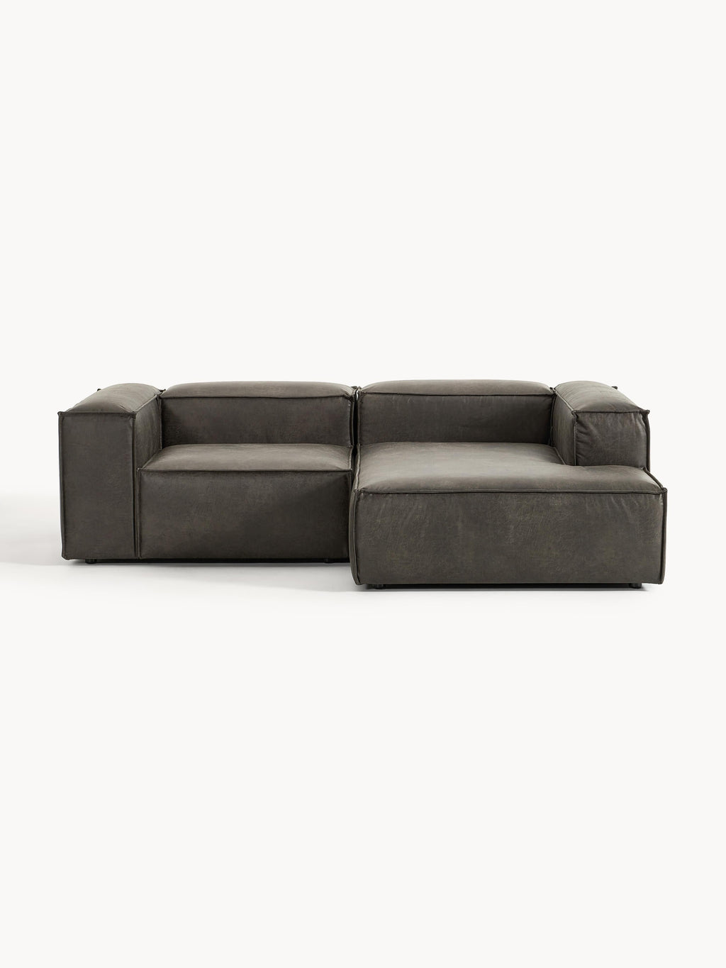 Lennon Modular Leather Corner Sofa (2-seater)