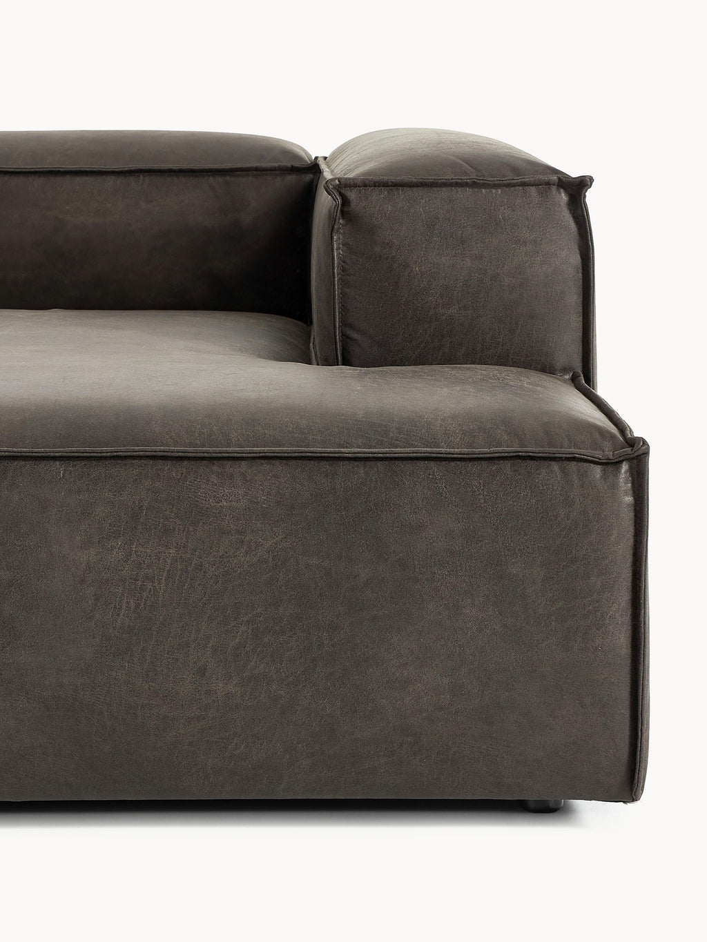 Lennon Modular Leather Corner Sofa (2-seater)