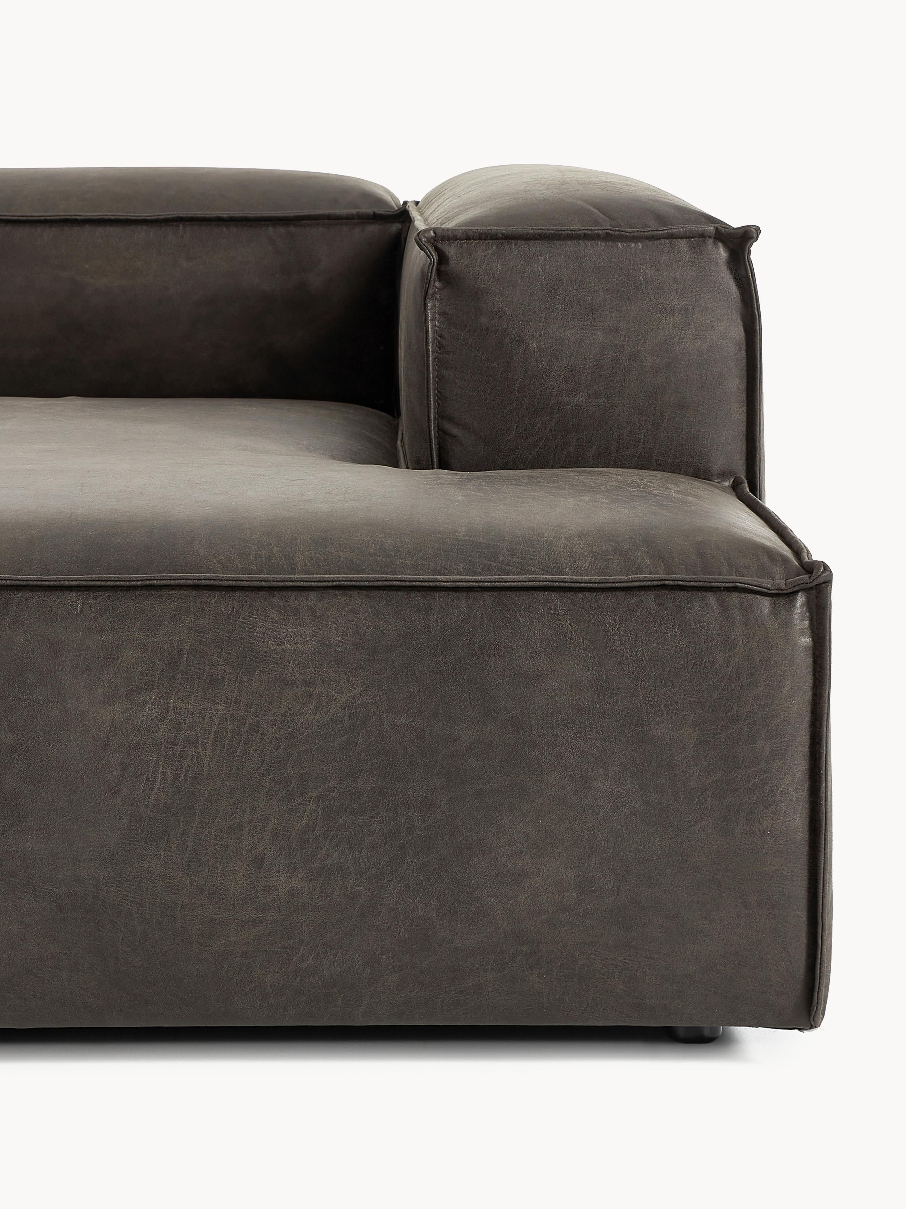 Lennon Modular Leather Corner Sofa (2-seater)