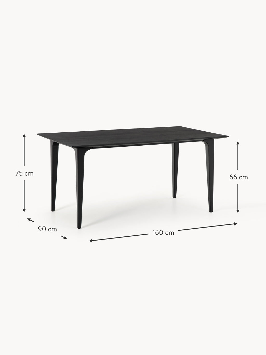 Archie Mango Wood Dining Table, in various sizes