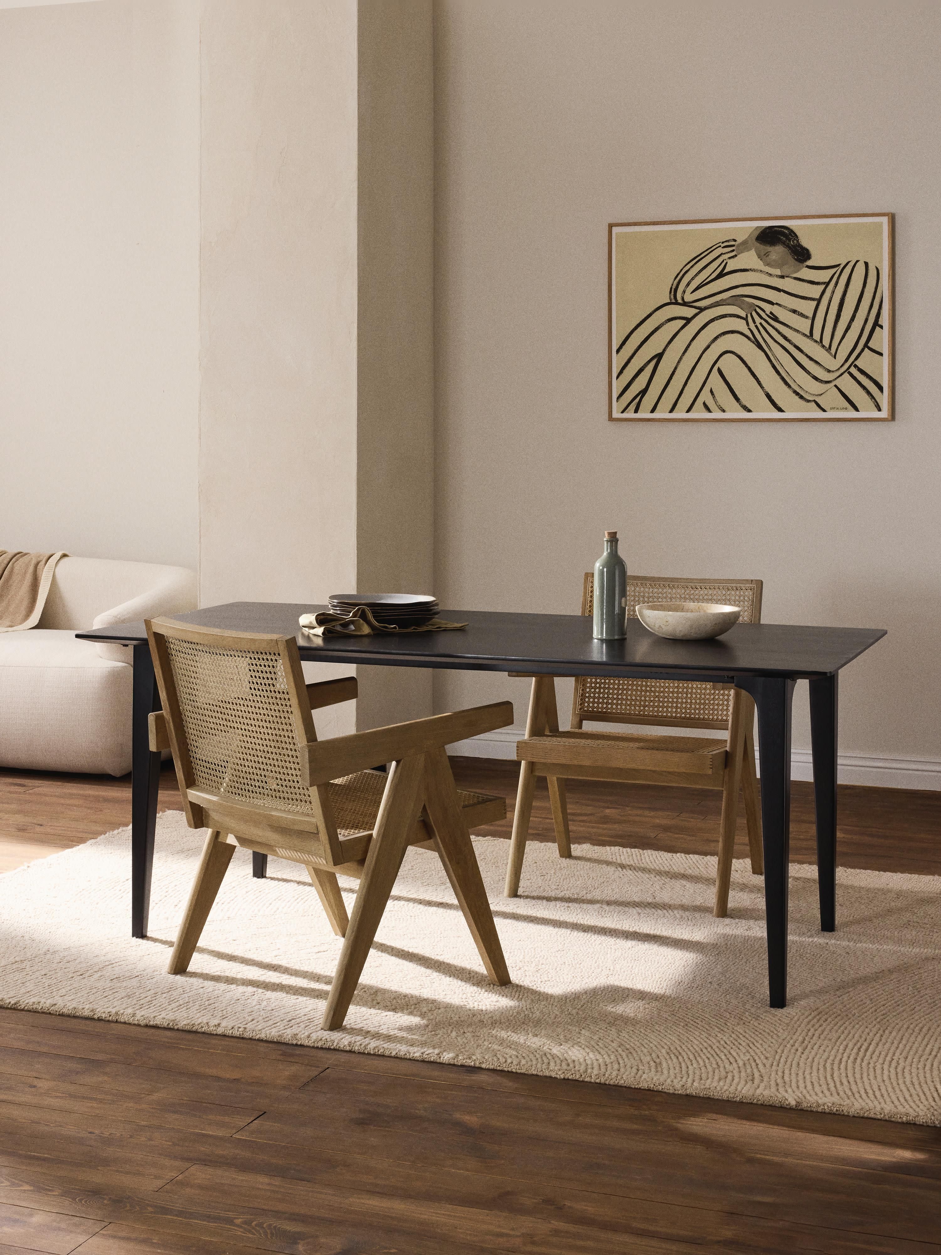 Archie Mango Wood Dining Table, in various sizes