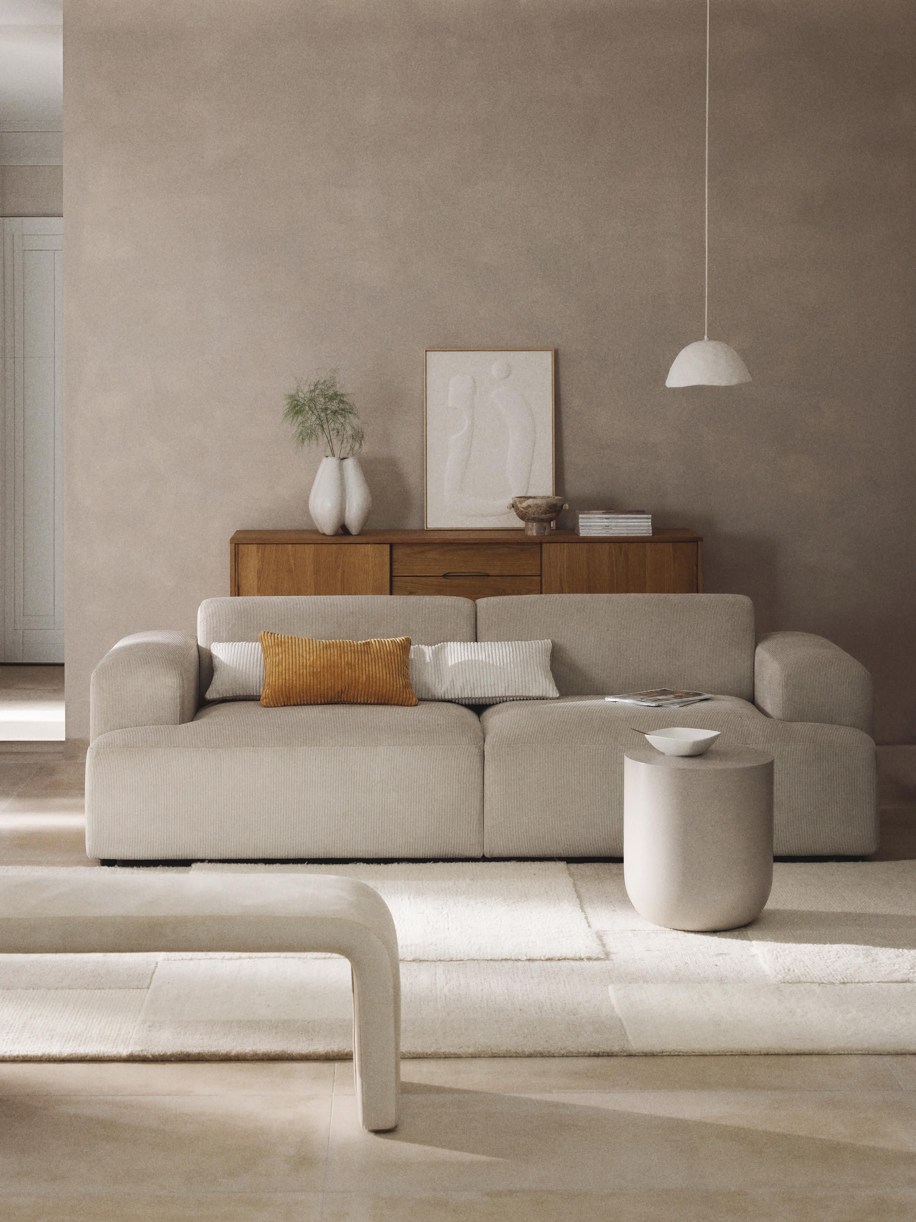 Melva Corduroy Sofa (3-seater)