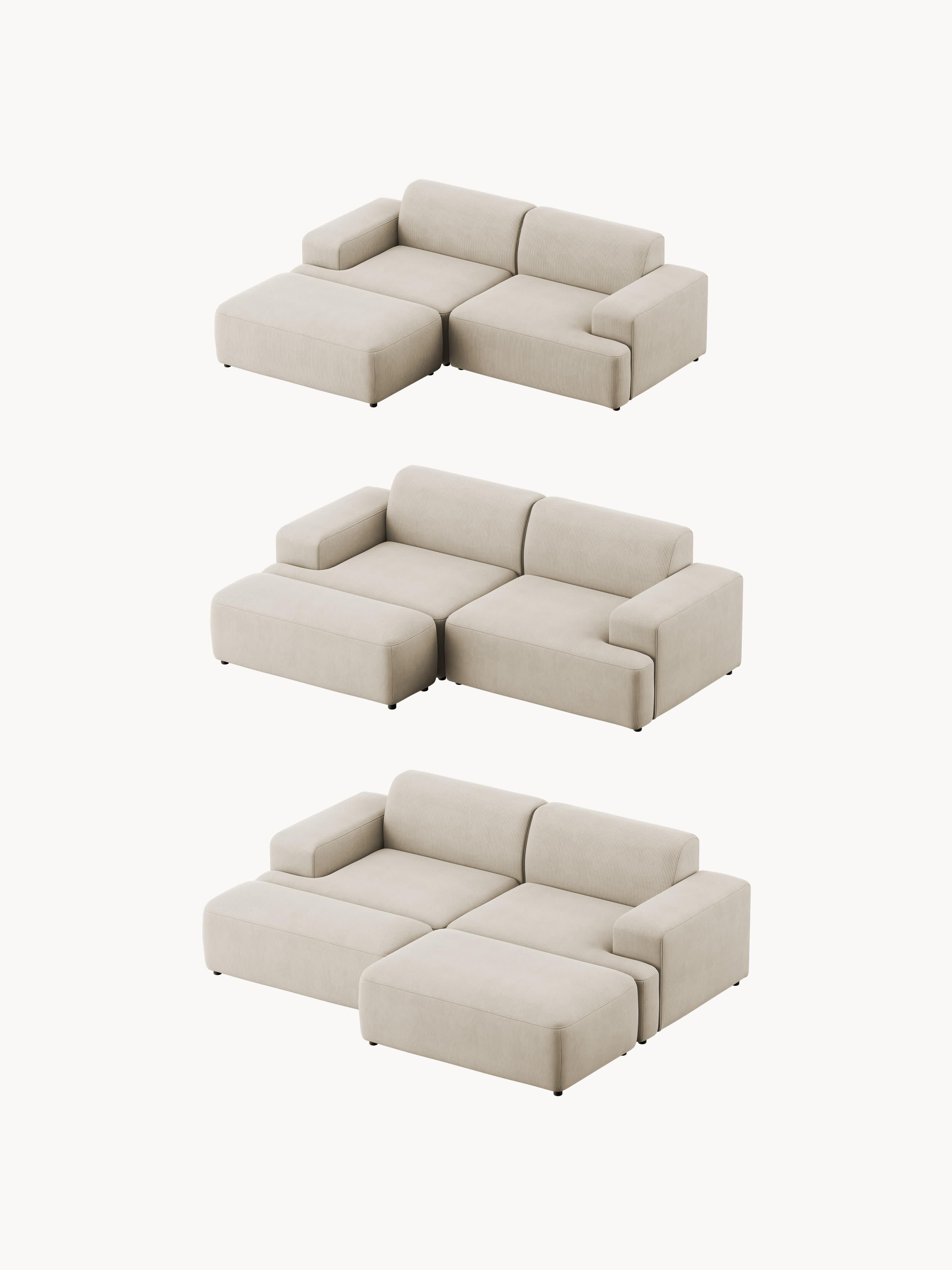Melva Corduroy Sofa (3-seater)