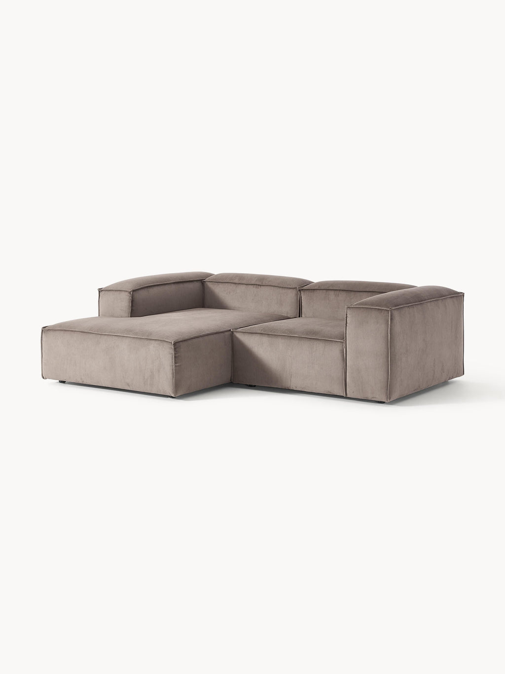 Lennon Corduroy Modular Corner Sofa (3-seater)