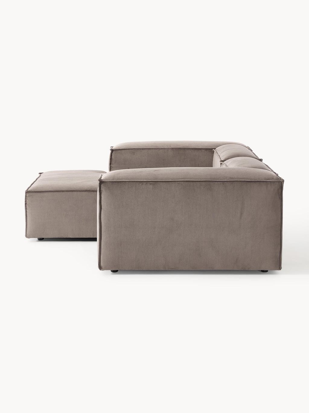 Lennon Corduroy Modular Corner Sofa (3-seater)