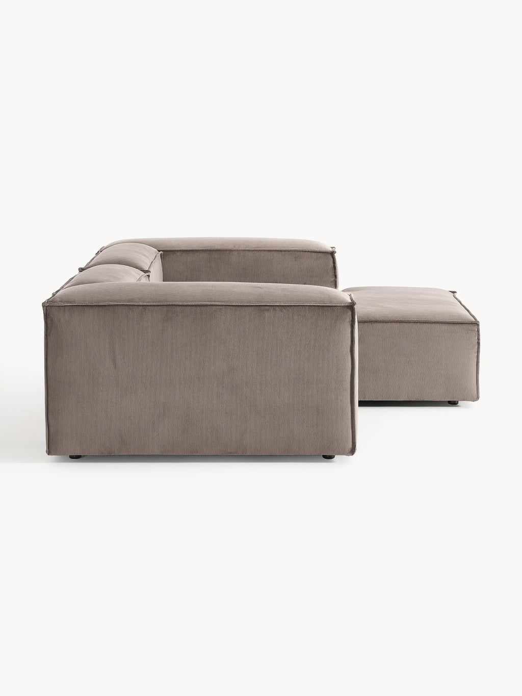 Lennon Corduroy Modular Corner Sofa (3-seater)