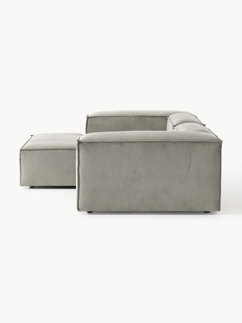 Lennon Corduroy Modular Corner Sofa (3-seater)
