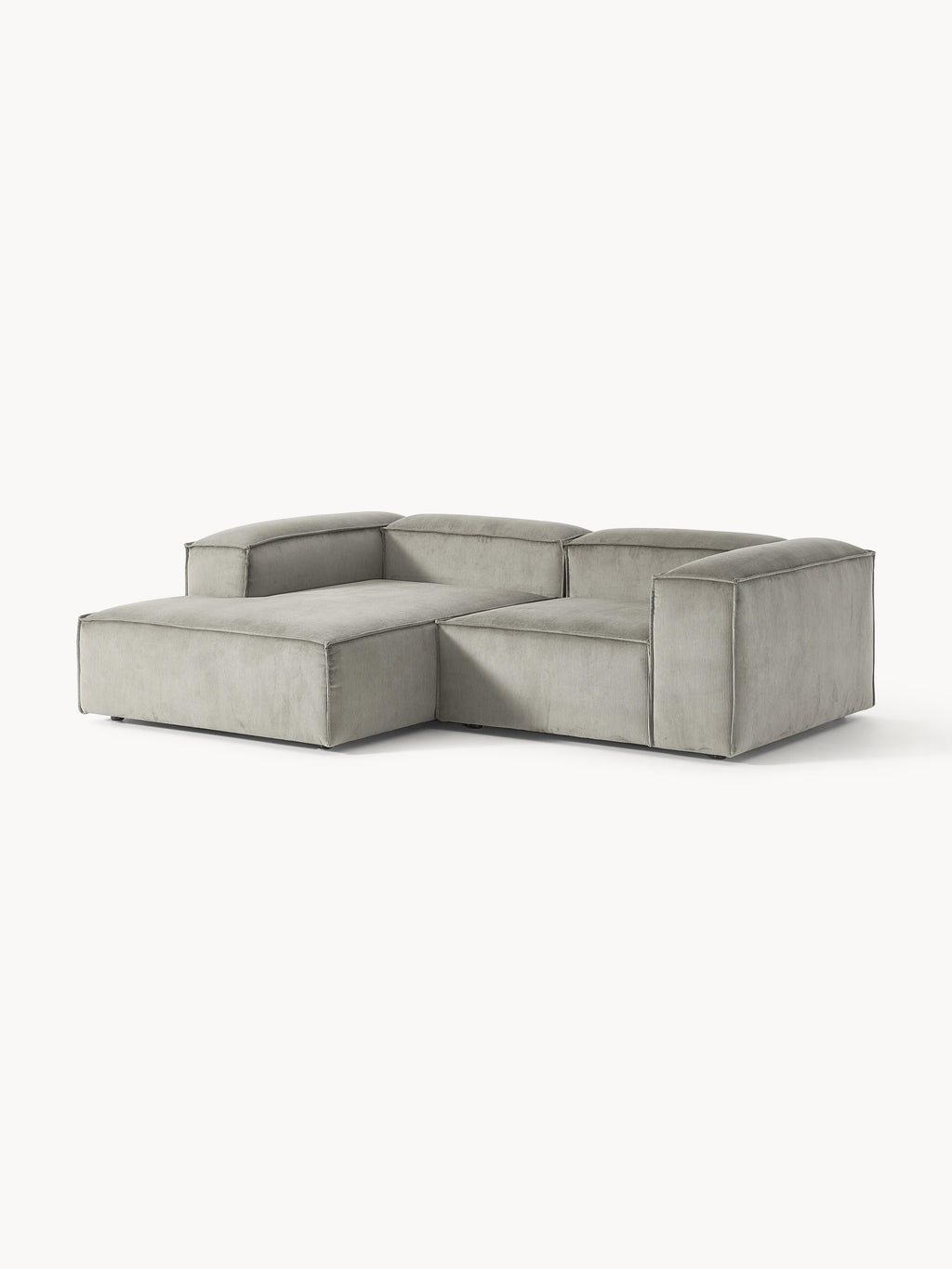 Lennon Corduroy Modular Corner Sofa (3-seater)
