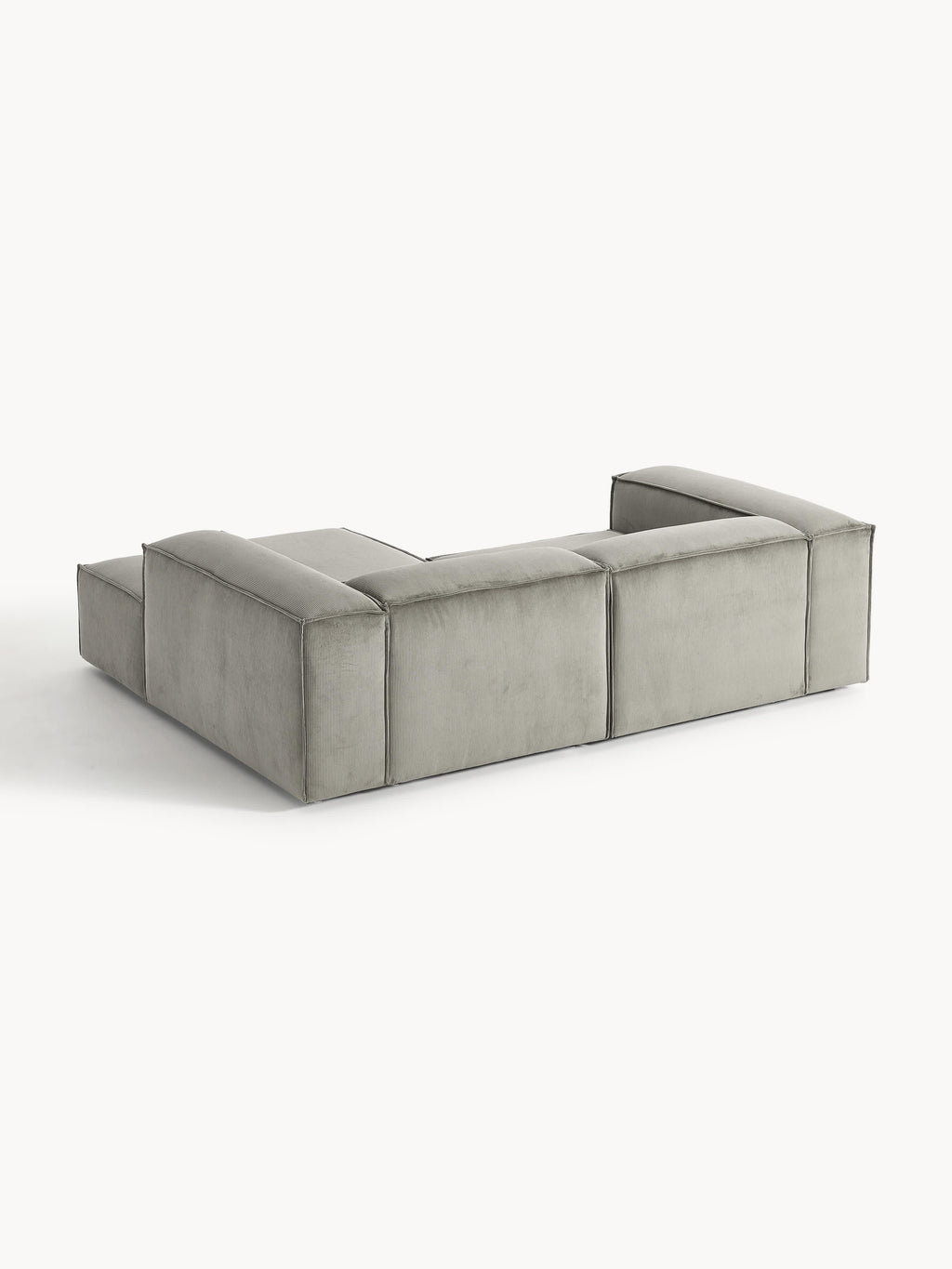 Lennon Corduroy Modular Corner Sofa (3-seater)