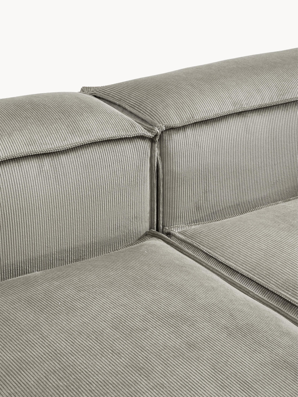 Lennon Corduroy Modular Corner Sofa (3-seater)