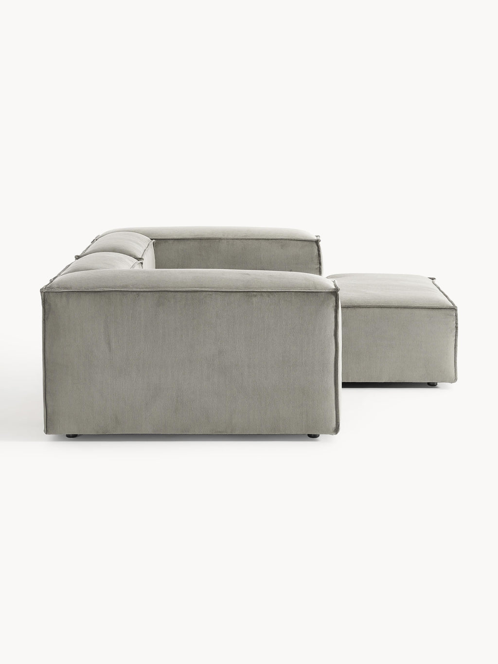 Lennon Corduroy Modular Corner Sofa (3-seater)