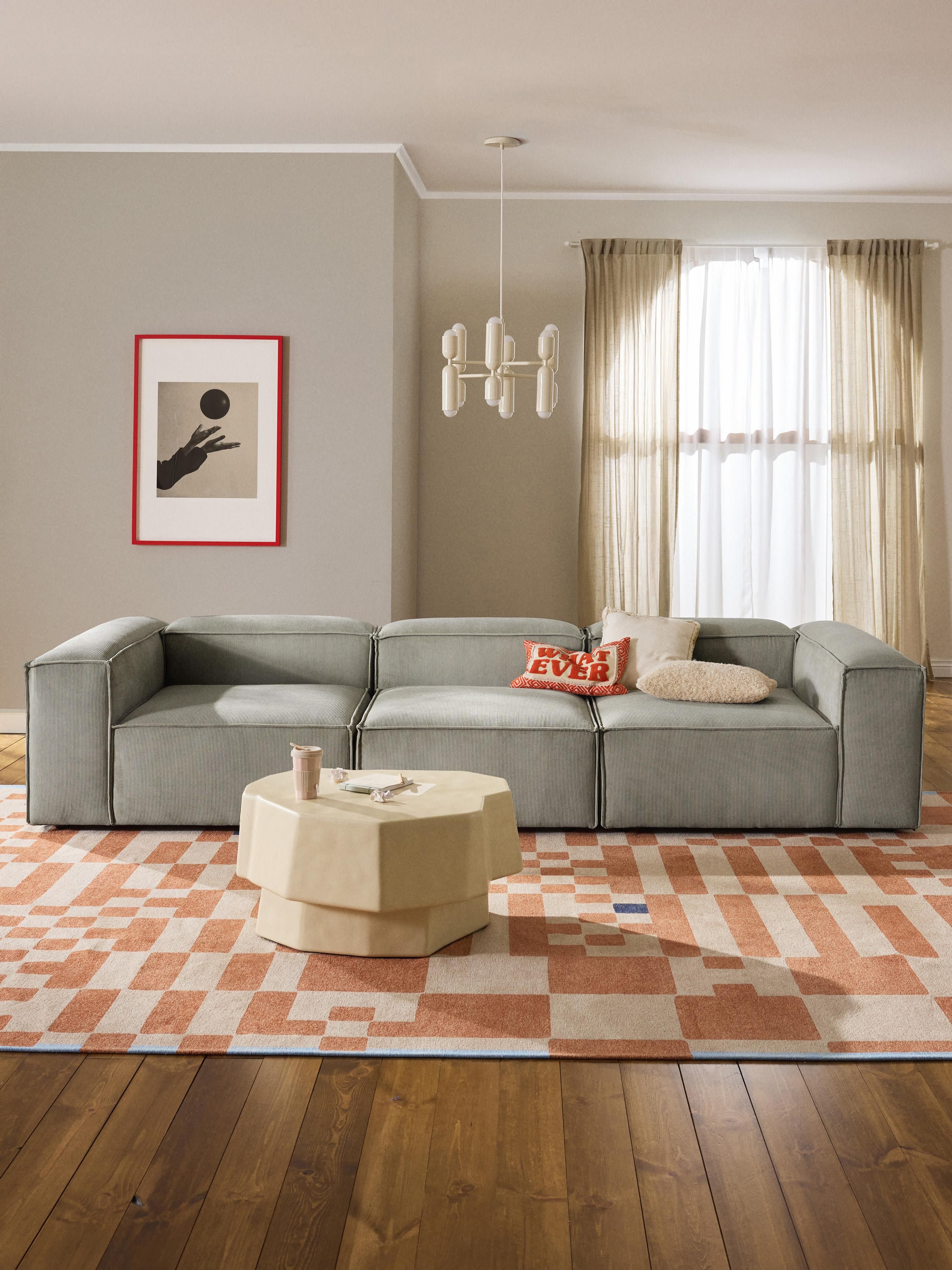 Lennon Corduroy Modular Sofa (4-seater)